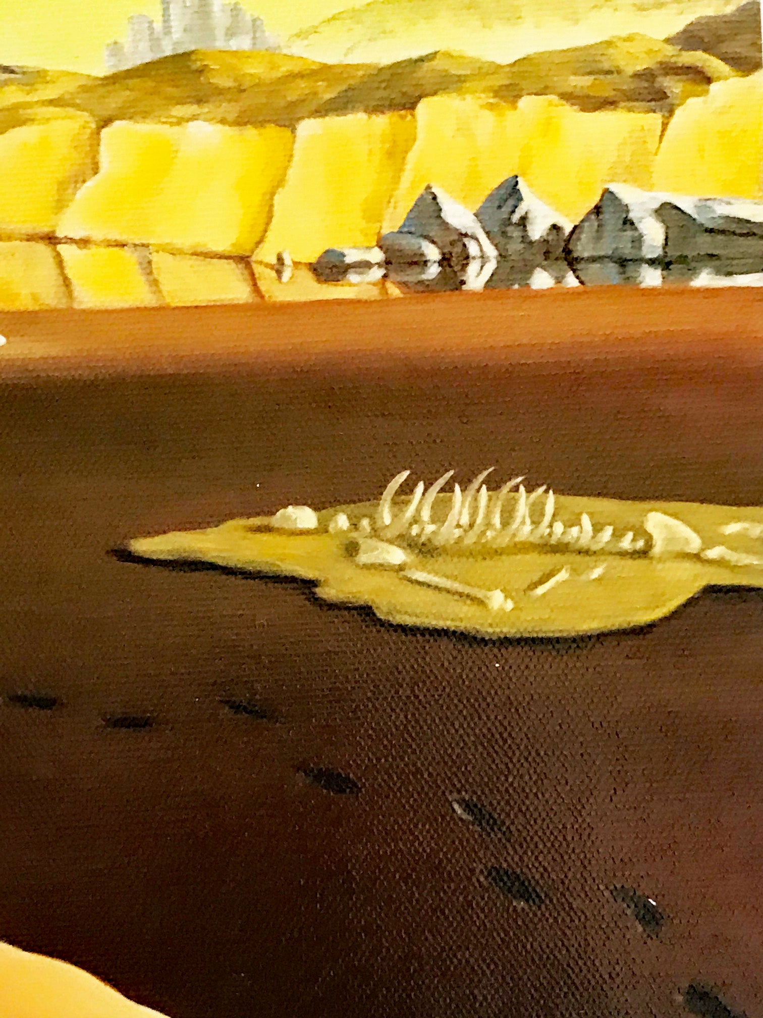The Persistence of Man Charles Lynn Bragg Canvas Giclée Print Artist Hand Signed and Numbered