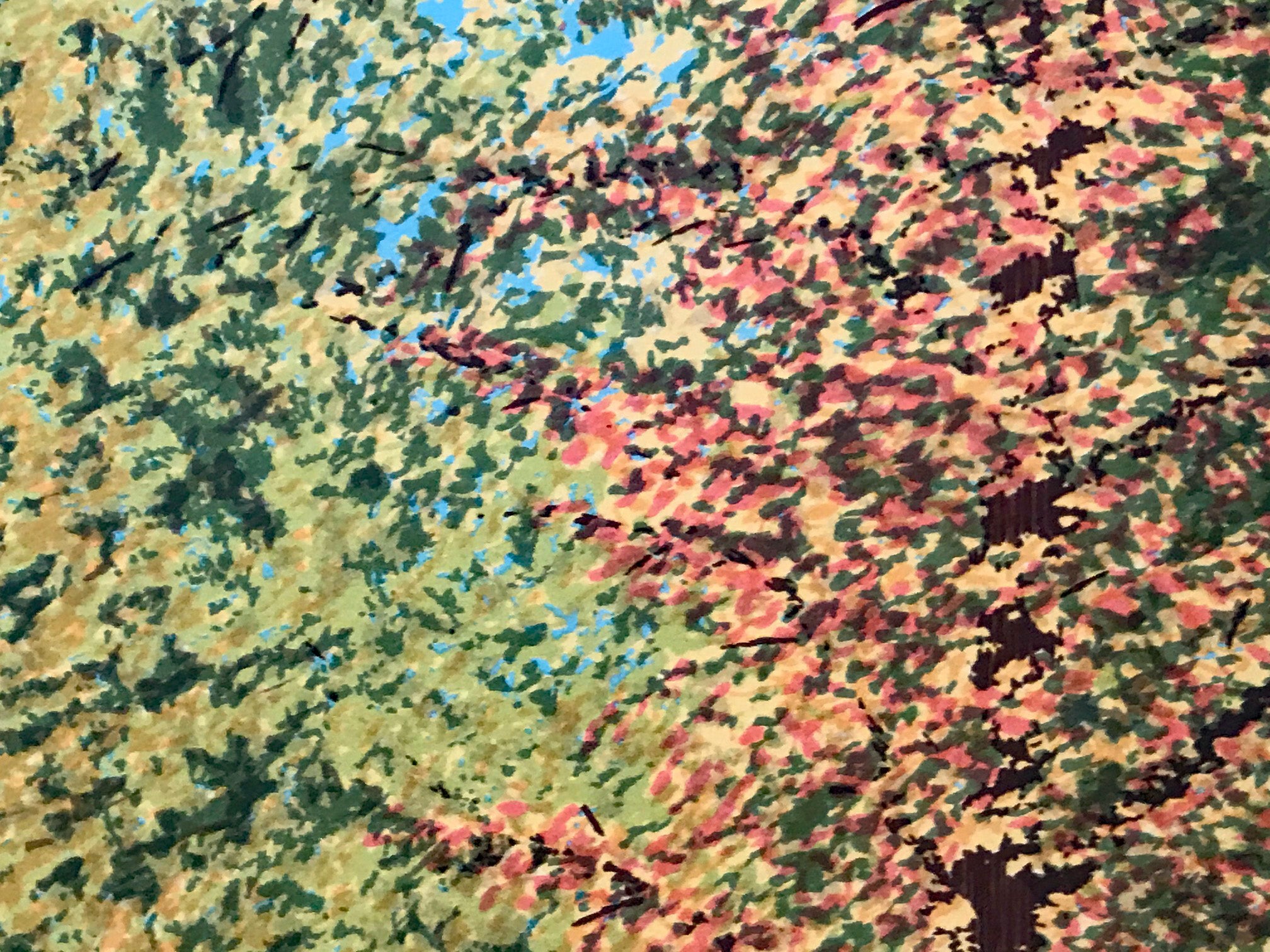 Square du Vert Galant Fanch Ledan Artist Proof Lithograph Print Hand Signed and AP Numbered