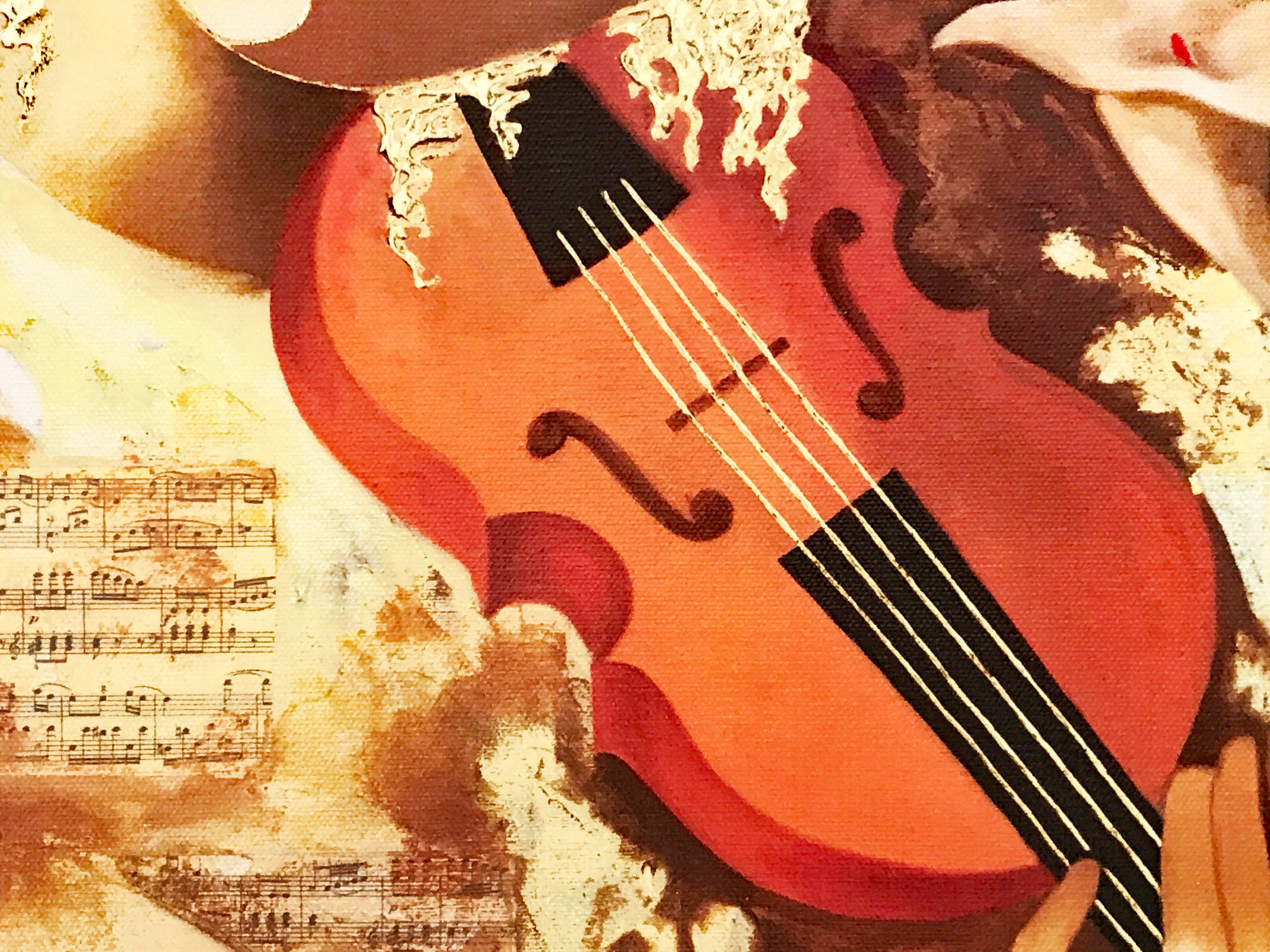 Protégé Arbe Ara Berberyan Canvas Giclée Print Artist Hand Signed and Numbered