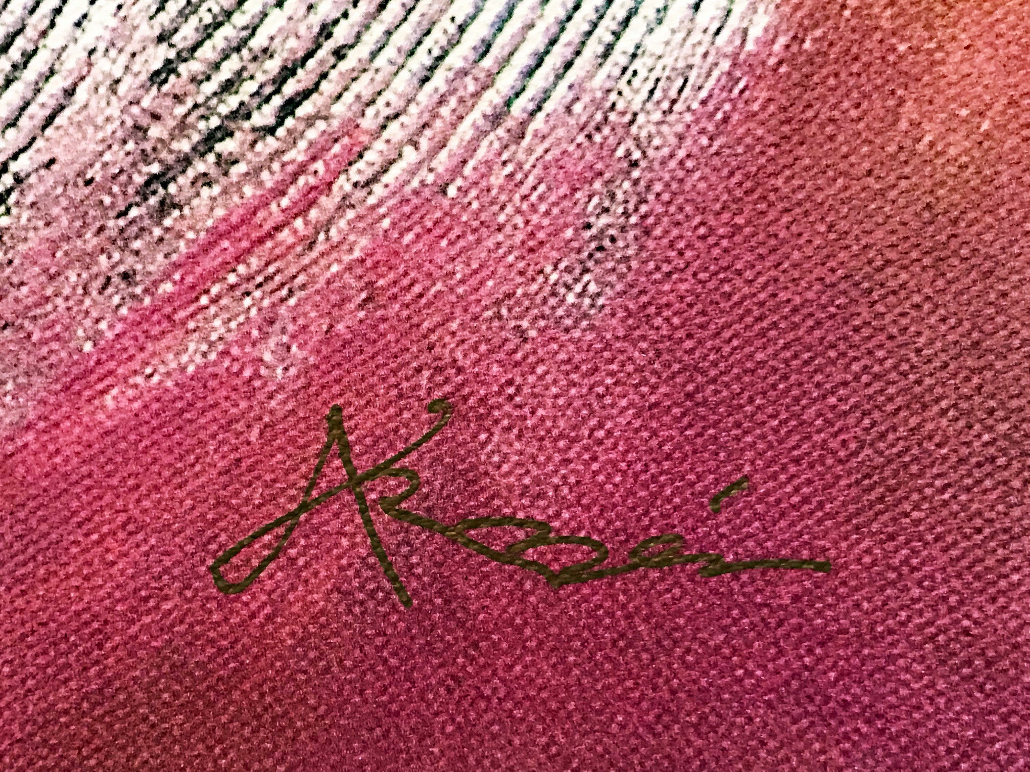 Opening Night Arbe Ara Berberyan Hand Embellished Canvas Giclée Print Artist Signed and Numbered