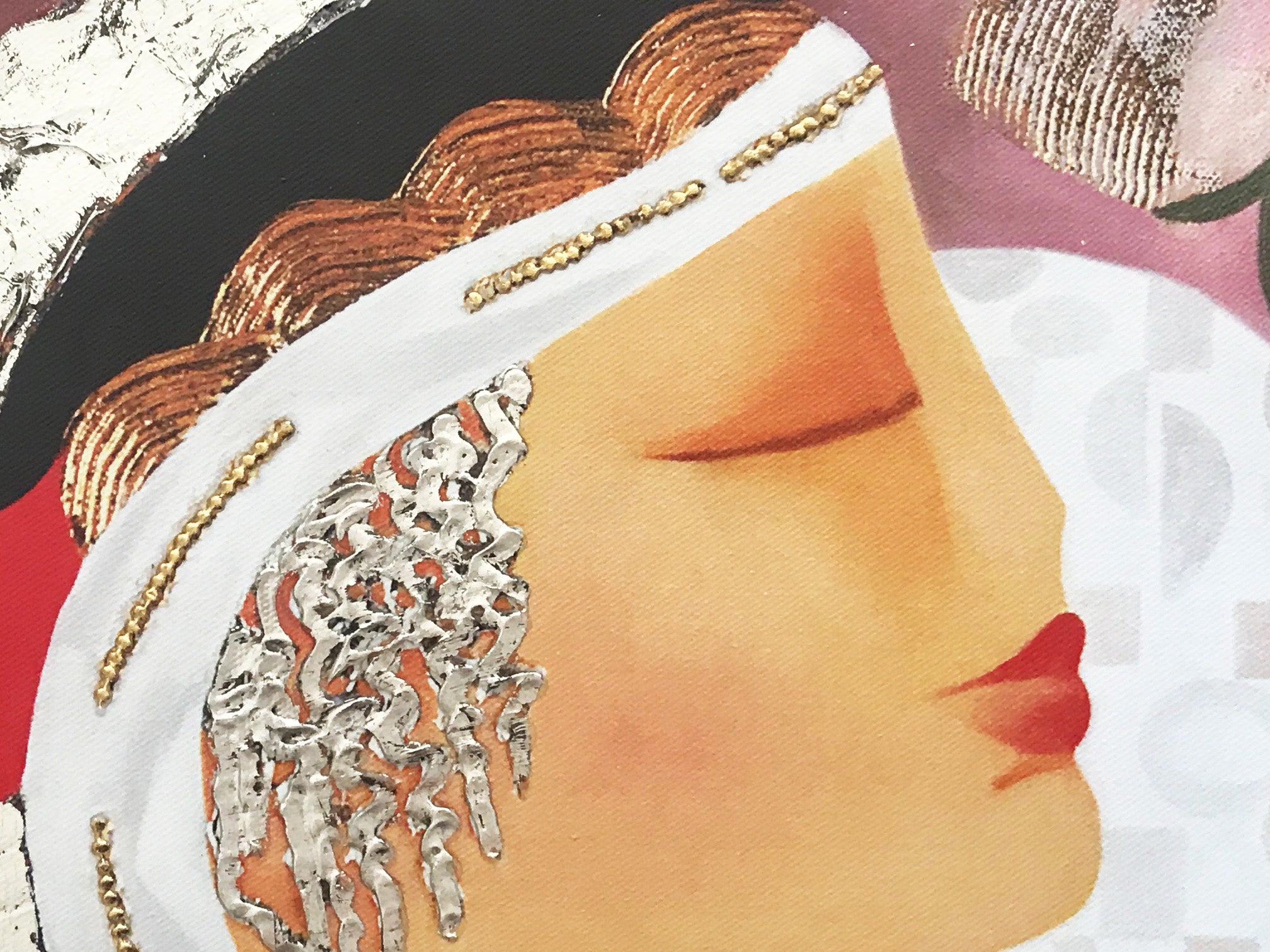 Opening Night Arbe Ara Berberyan Hand Embellished Canvas Giclée Print Artist Signed and Numbered