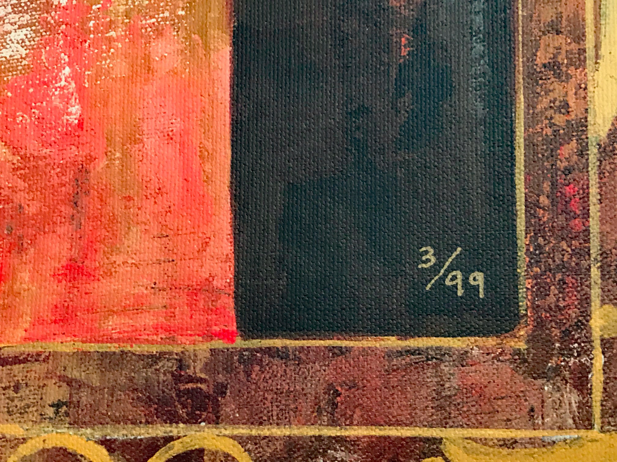 The Oracle Arbe Ara Berberyan Canvas Giclée Print Artist Hand Signed and Numbered