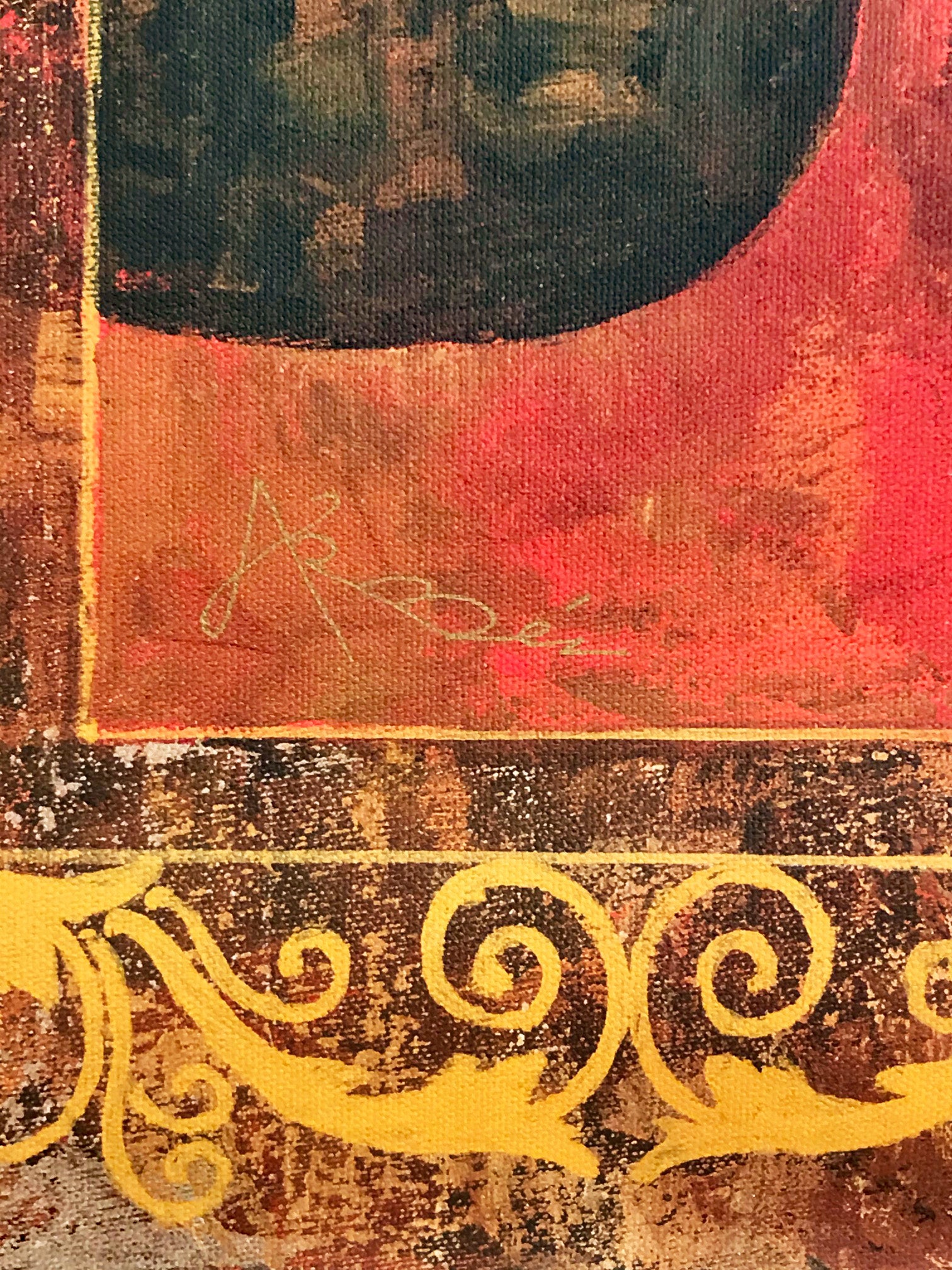 The Oracle Arbe Ara Berberyan Canvas Giclée Print Artist Hand Signed and Numbered