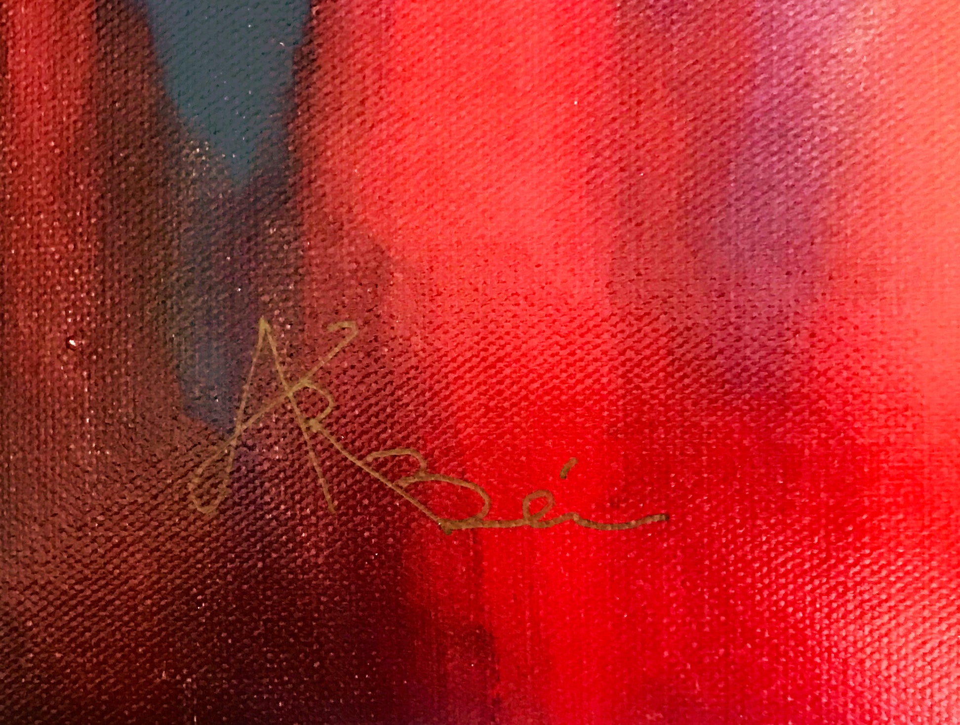 Forever Friends Arbe Ara Berberyan Canvas Giclée Print Artist Hand Signed and Numbered