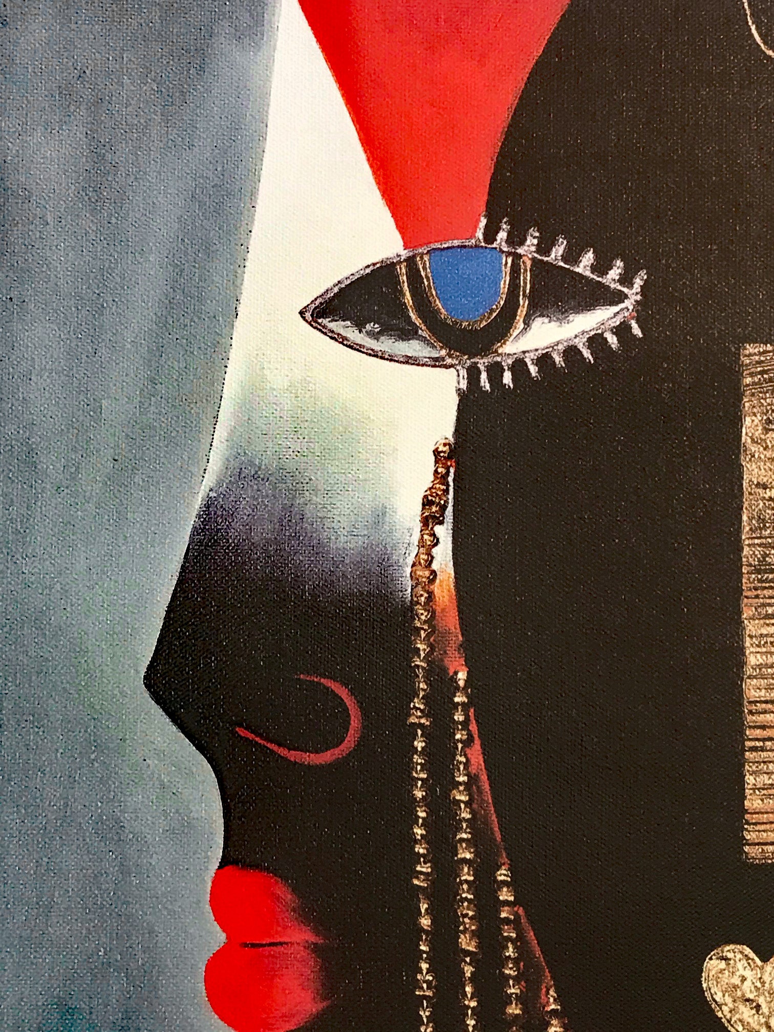 Affairs of the Mind Arbe Ara Berberyan Canvas Giclée Print Artist Hand Signed and Numbered