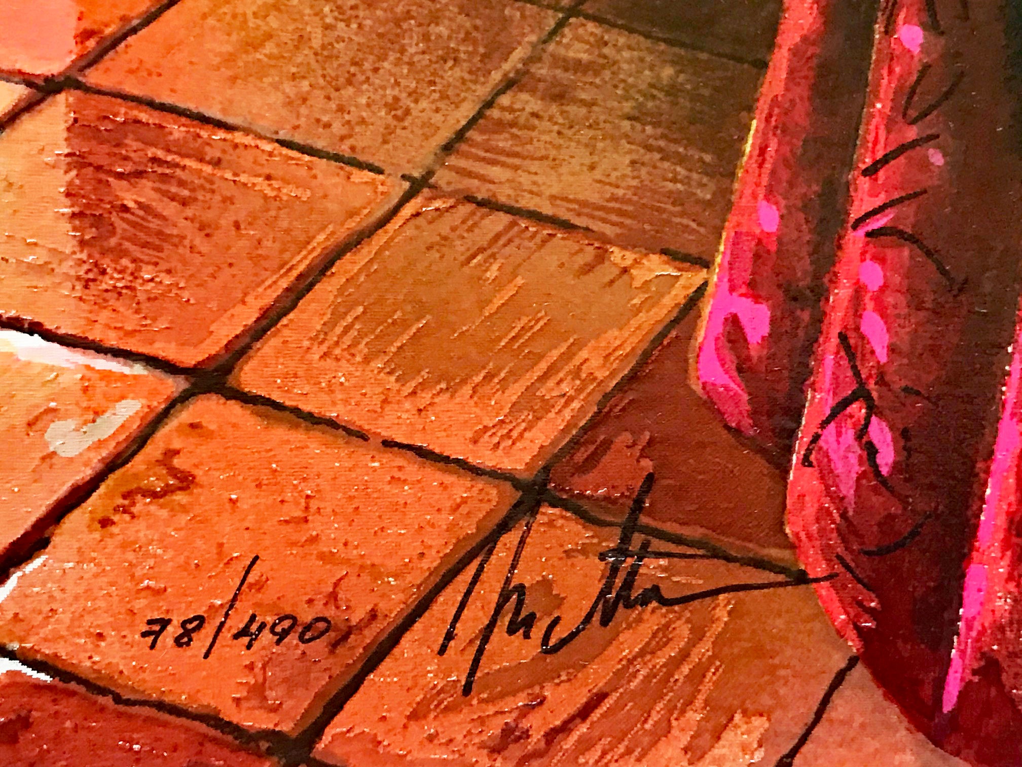 Homage to Matisse Anatoly Metlan Serigraph Print Artist Hand Signed and Numbered