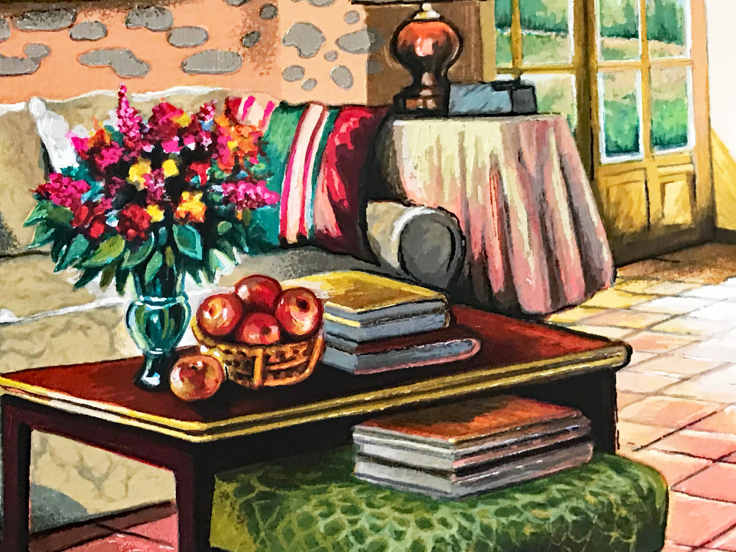 Homage to Matisse Anatoly Metlan Serigraph Print Artist Hand Signed and Numbered