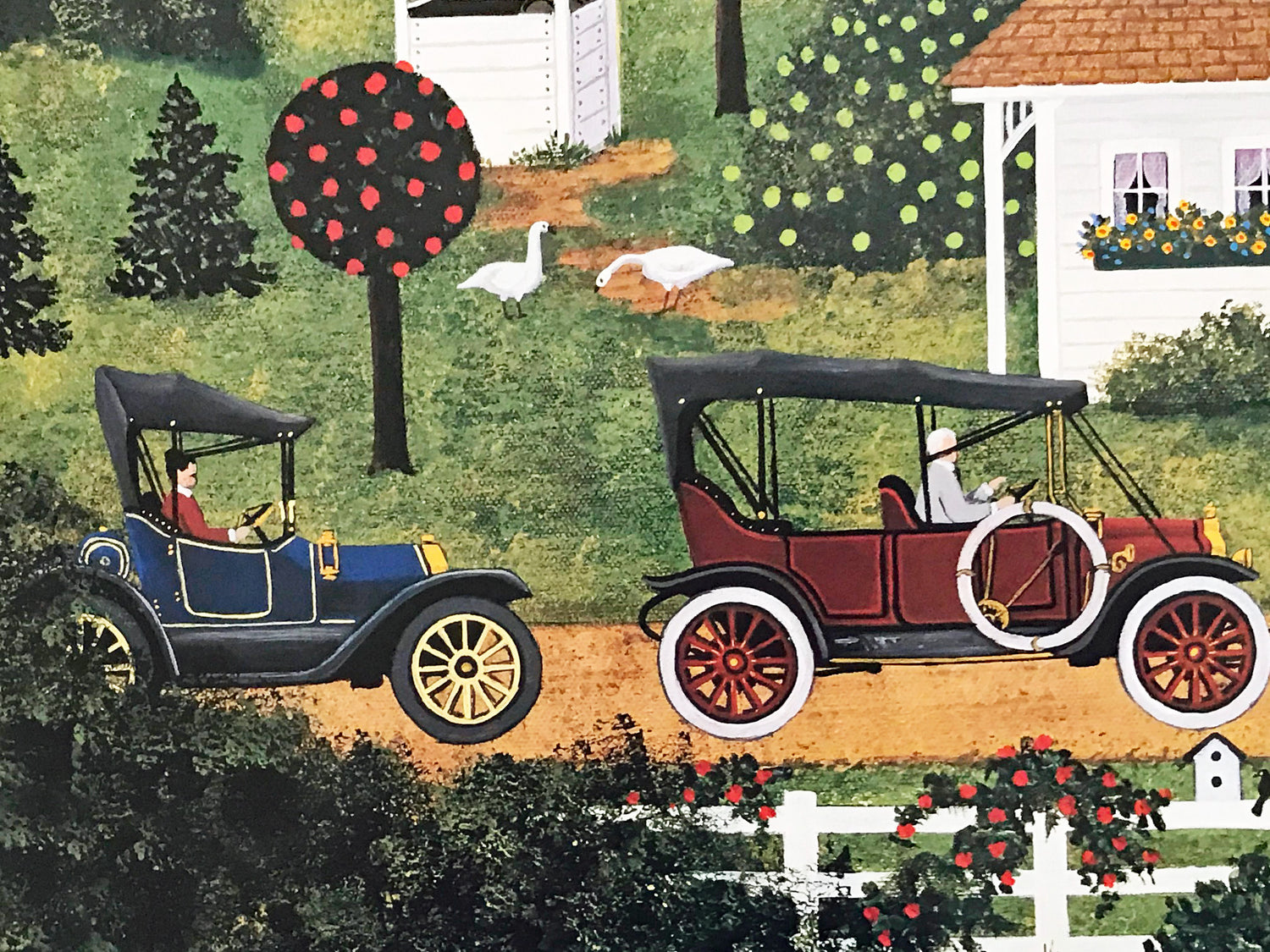 Remember When Jane Wooster Scott Offset Lithograph Print Artist Hand Signed and Numbered