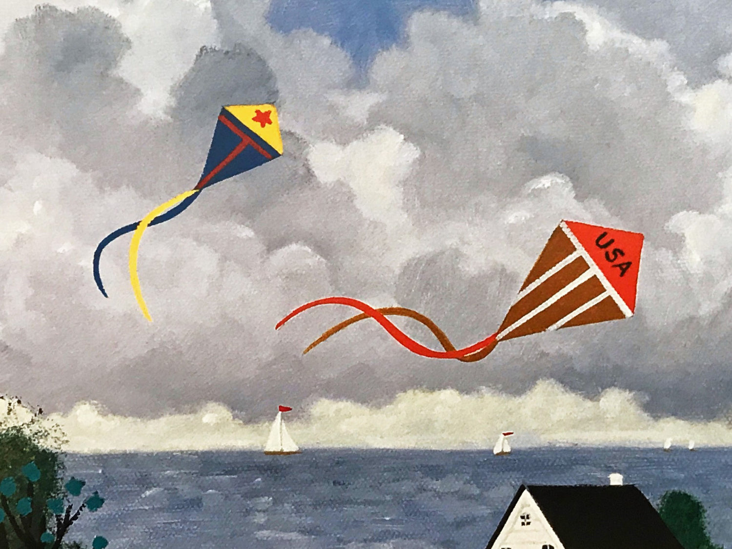 Remember When Jane Wooster Scott Offset Lithograph Print Artist Hand Signed and Numbered