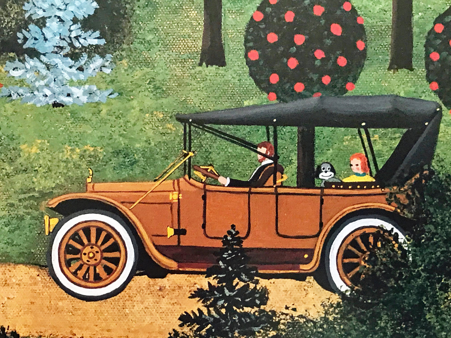 Remember When Jane Wooster Scott Offset Lithograph Print Artist Hand Signed and Numbered