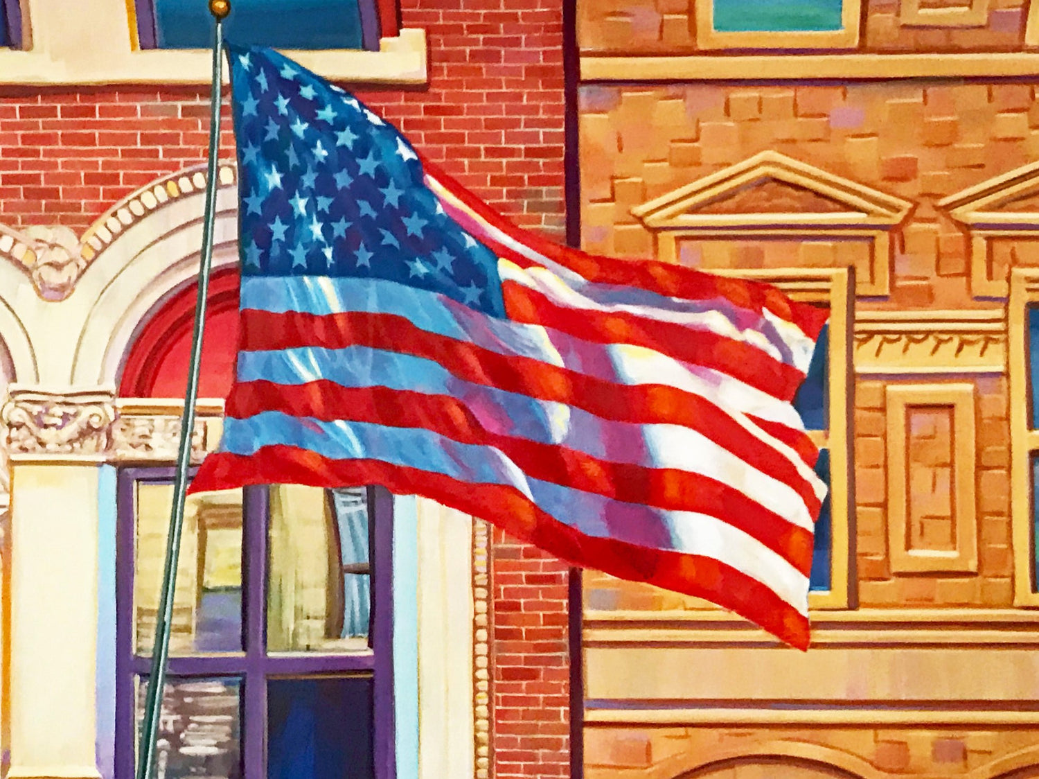 Engine 55 by Manuel Hernandez  Mixed Media Print Artist Hand Signed and Numbered