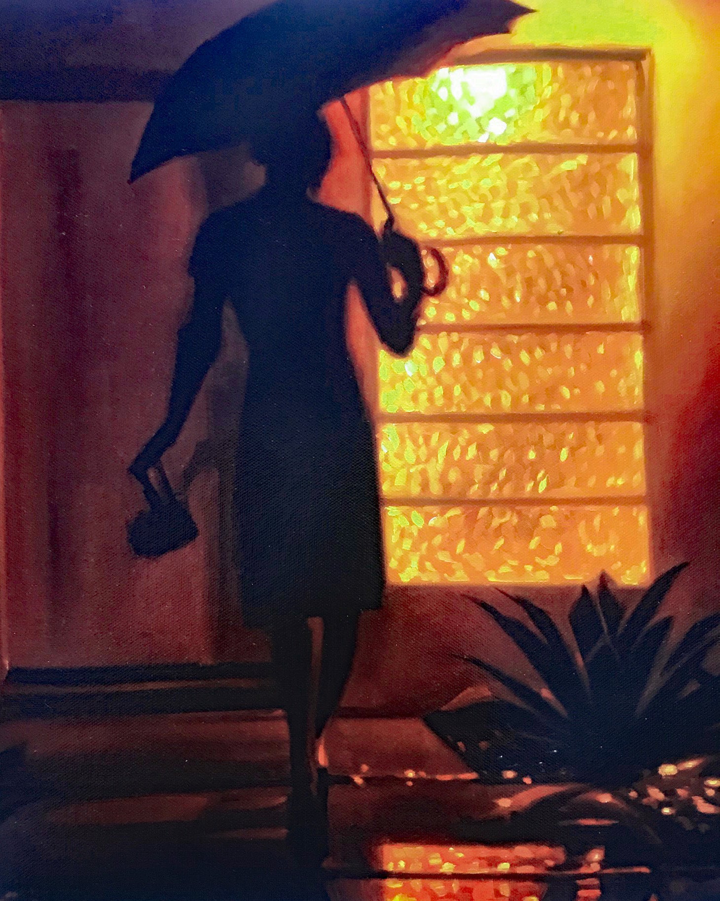 Warm Rain Carrie Graber Canvas Giclée Print Artist Hand Signed and Numbered