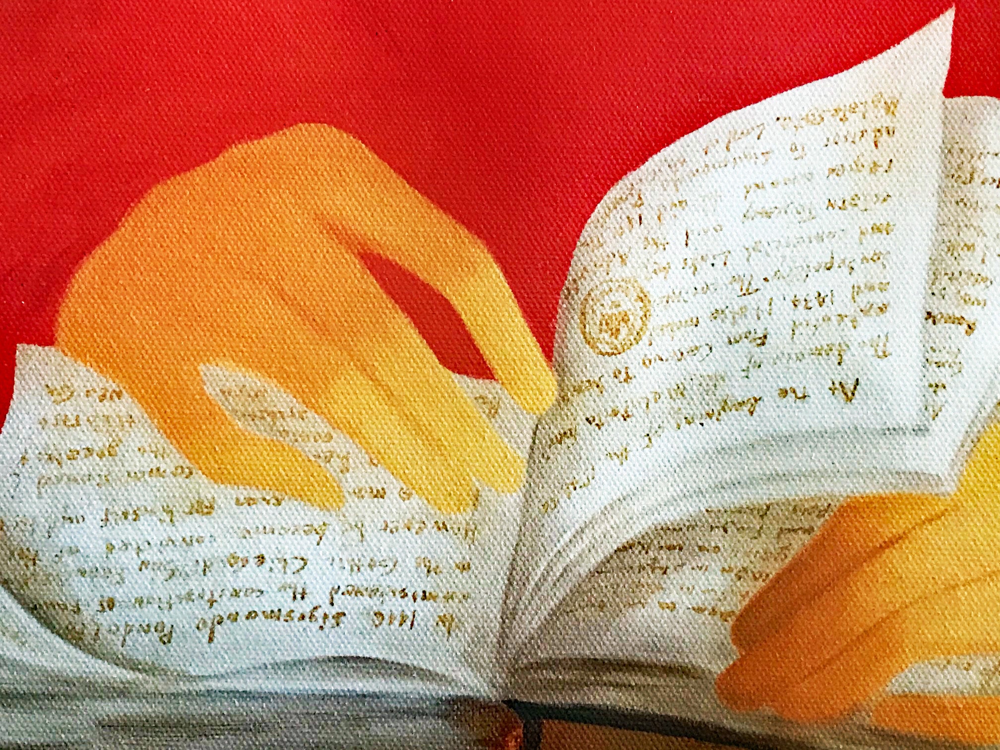 Passage Arbe Ara Berberyan Canvas Giclée Print Artist Hand Signed and Numbered