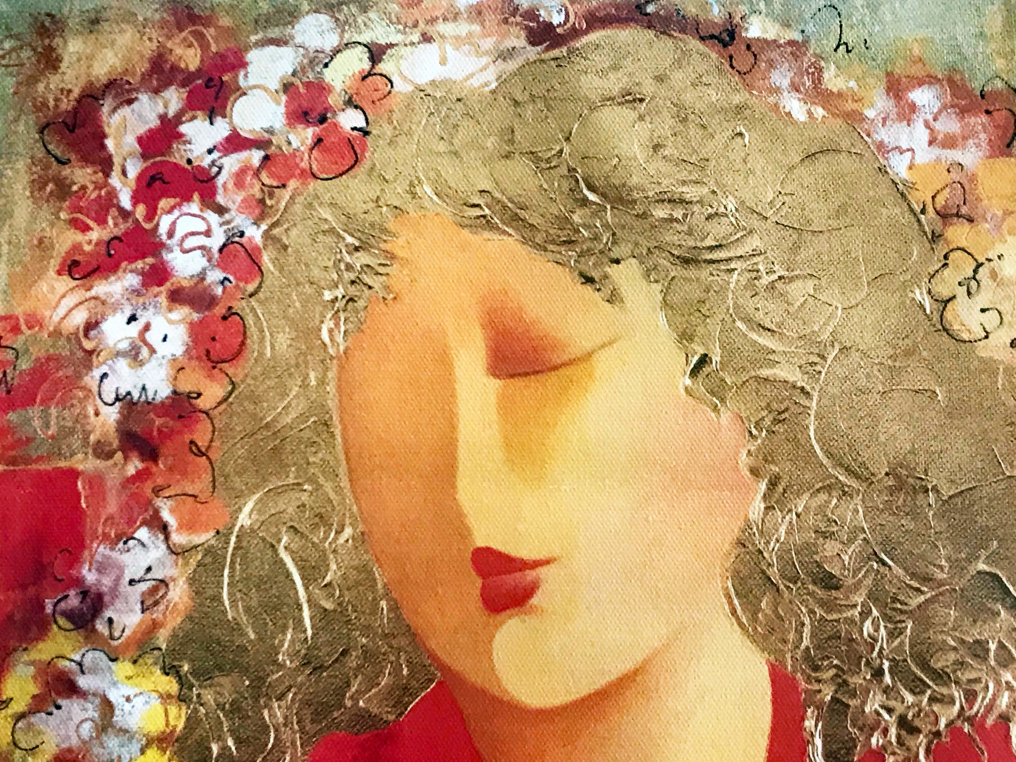 Passage Arbe Ara Berberyan Canvas Giclée Print Artist Hand Signed and Numbered