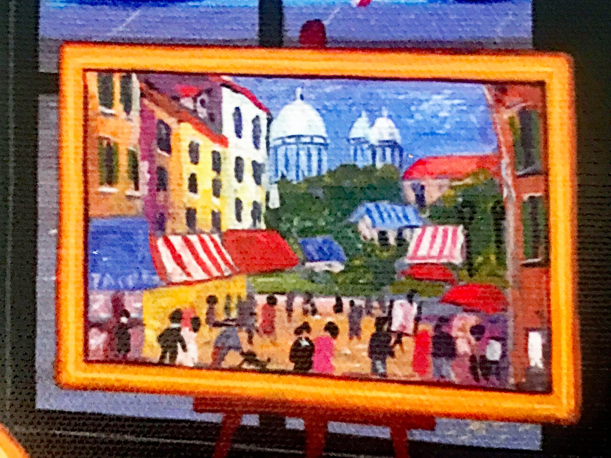 Palazzio View Fanch Ledan Canvas Giclée Print Artist Hand Signed and Numbered