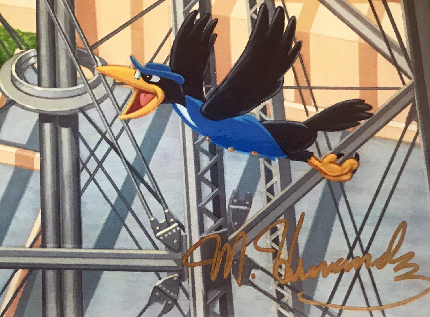 A Day at the Studio Manny Hernandez Mixed Media Print Artist Hand Signed and Numbered