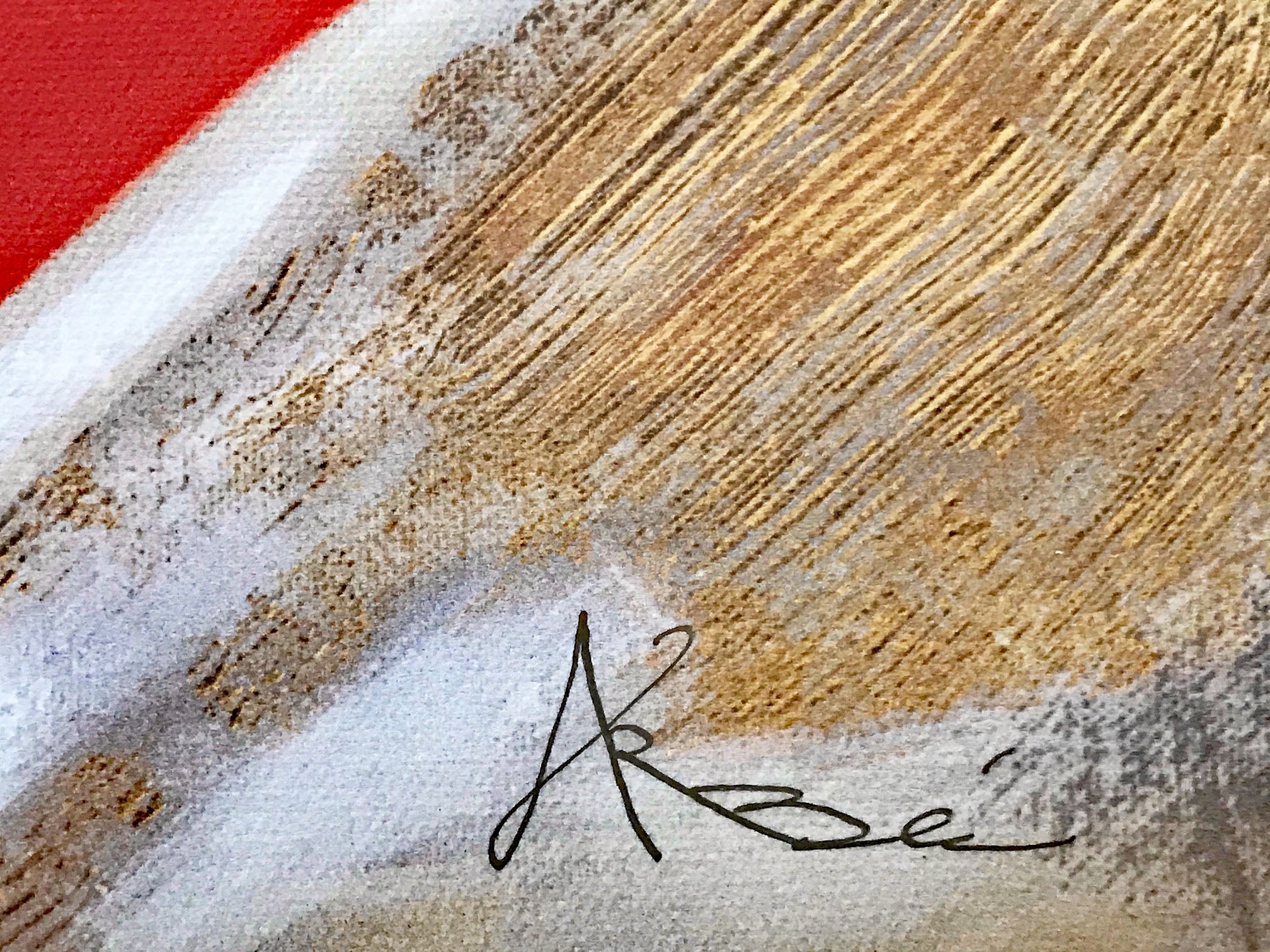 The Actress Arbe Ara Berberyan Canvas Giclée Print Artist Hand Signed and Numbered