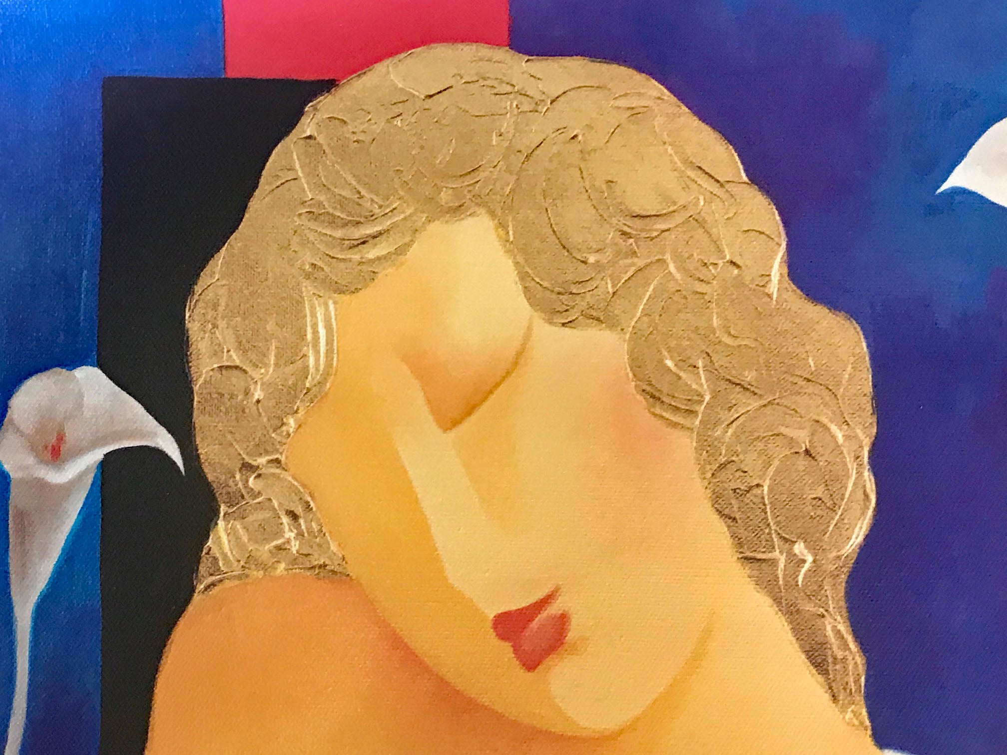 The Actress Arbe Ara Berberyan Canvas Giclée Print Artist Hand Signed and Numbered