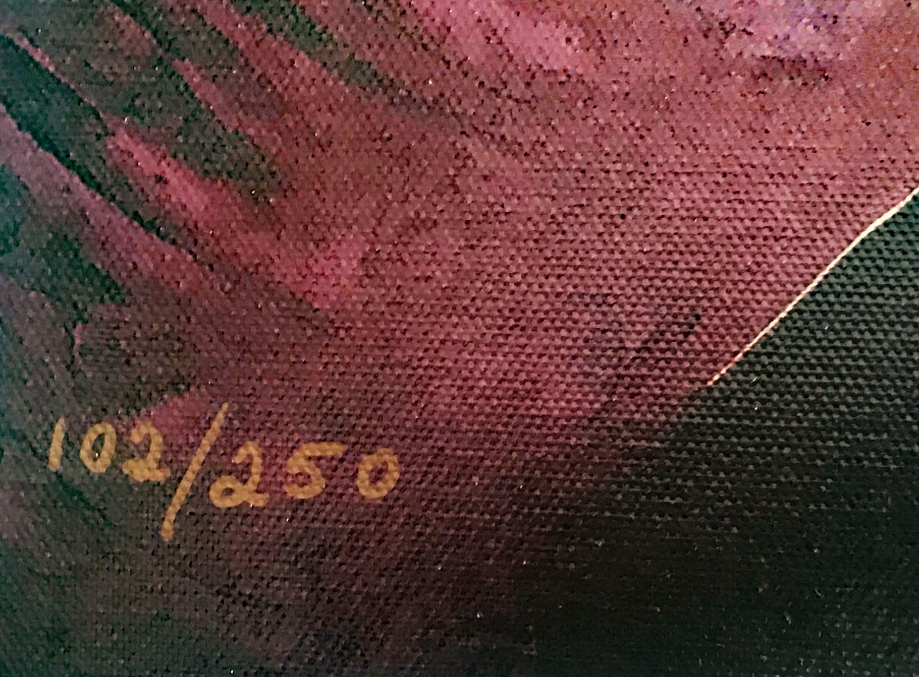 The Way to My Heart Arbe Ara Berberyan Canvas Giclée Print Artist Hand Signed and Numbered