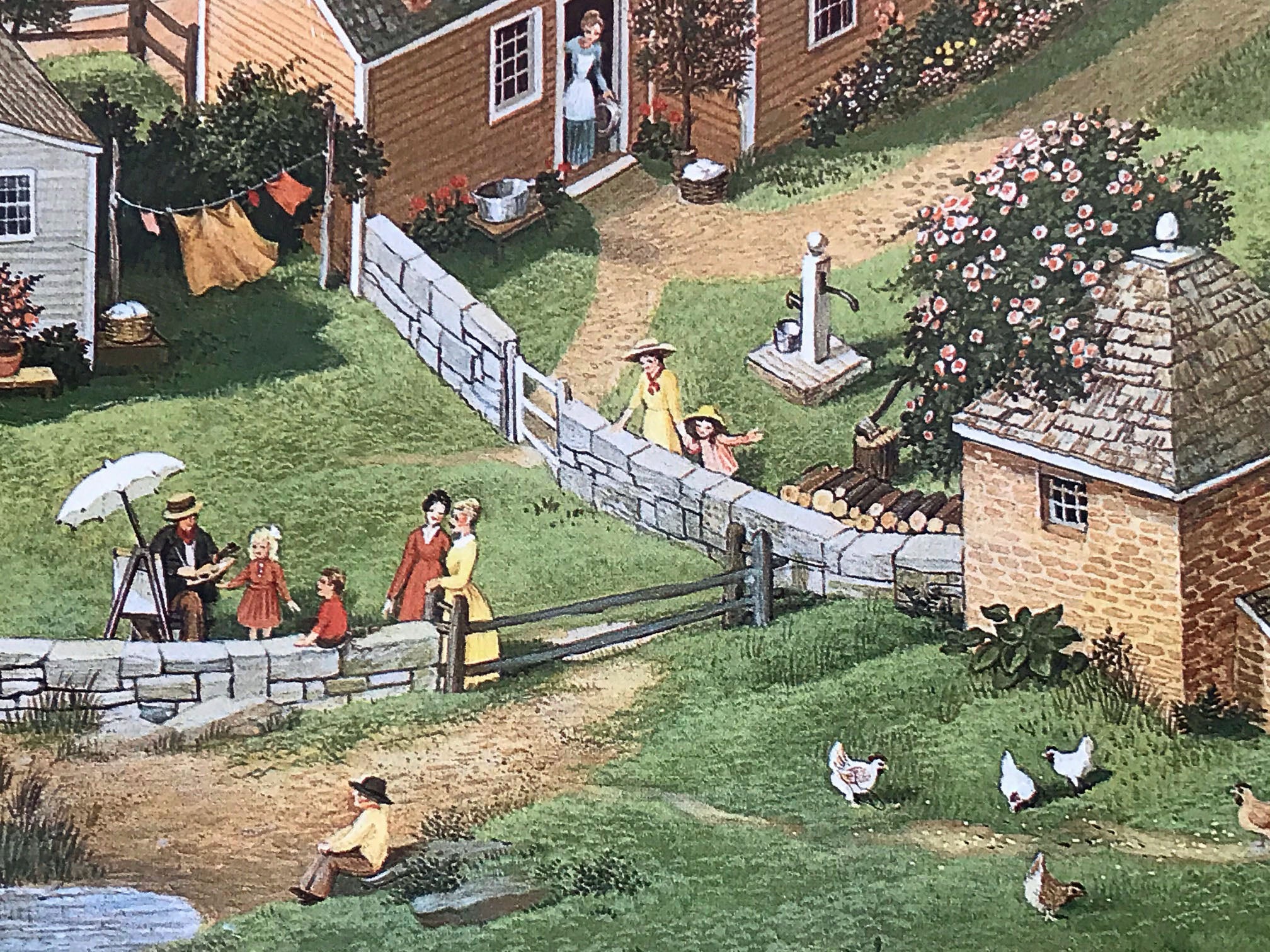 Broadwater Charlotte Sternberg Lithograph Print Artist Hand Signed and Numbered