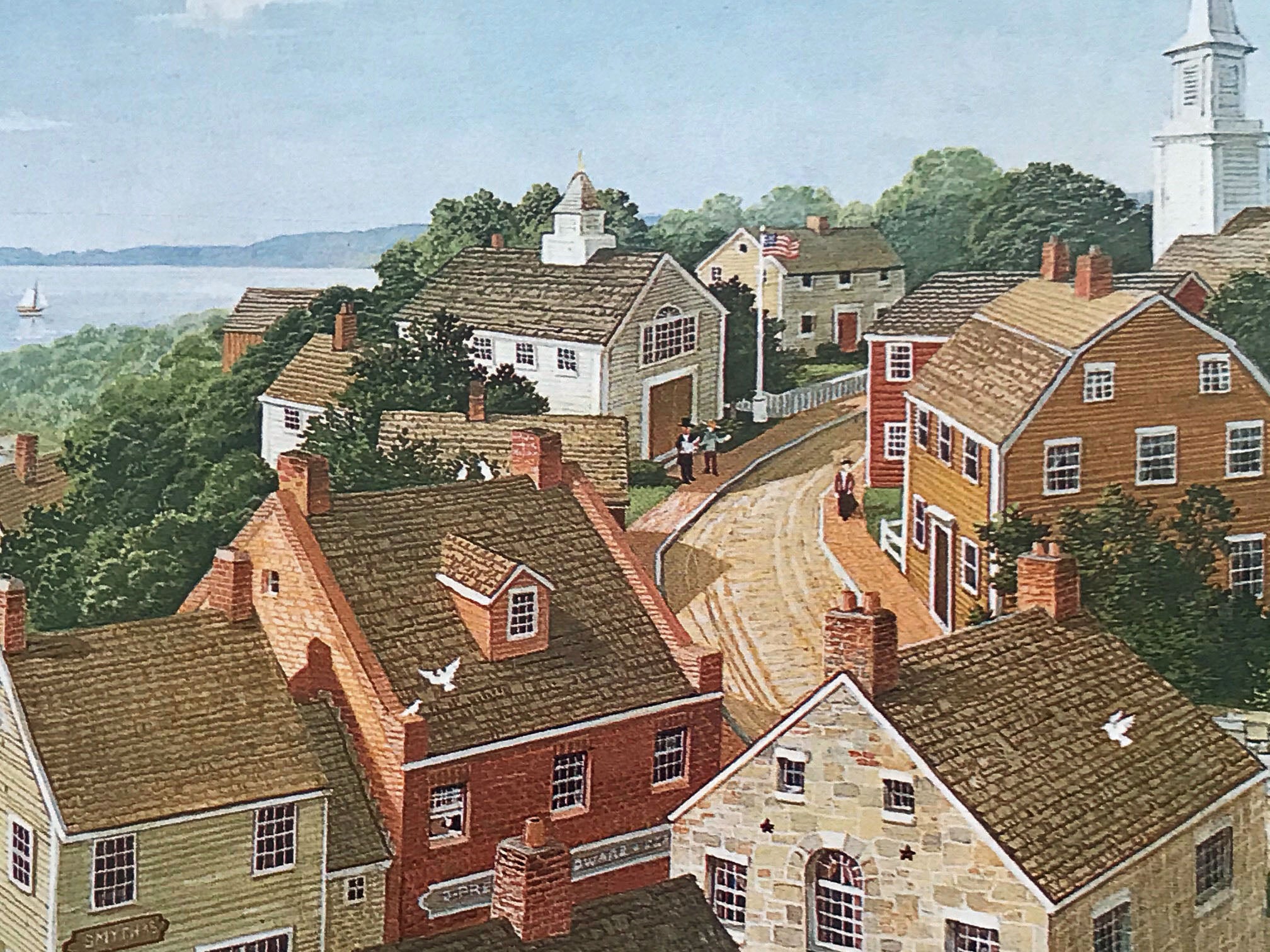 Broadwater Charlotte Sternberg Lithograph Print Artist Hand Signed and Numbered