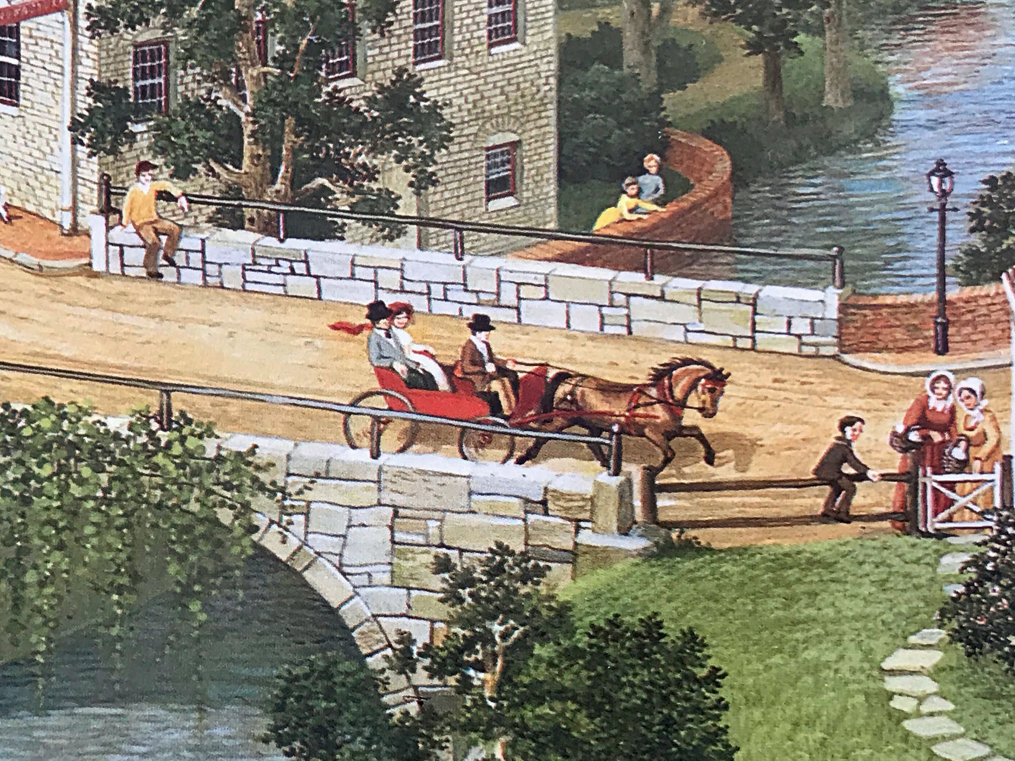 Broadwater Charlotte Sternberg Lithograph Print Artist Hand Signed and Numbered