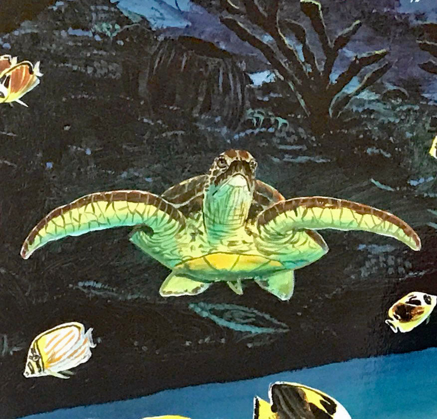 Mystical Waters Wyland Lithograph Print Artist Hand Signed and Numbered