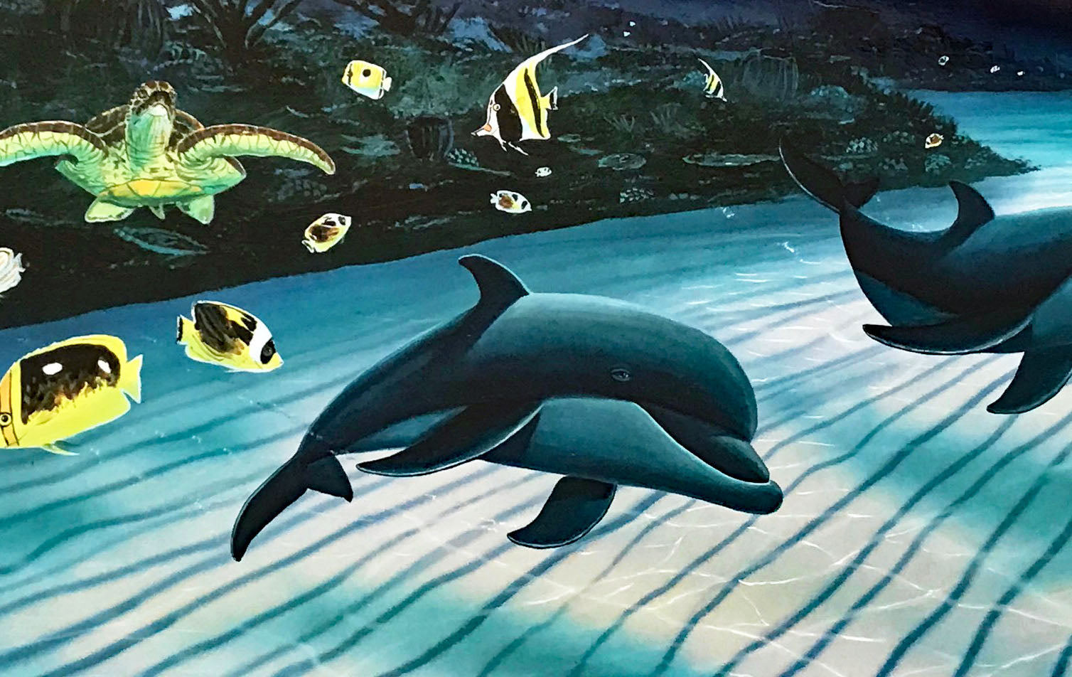 Mystical Waters Wyland Lithograph Print Artist Hand Signed and Numbered
