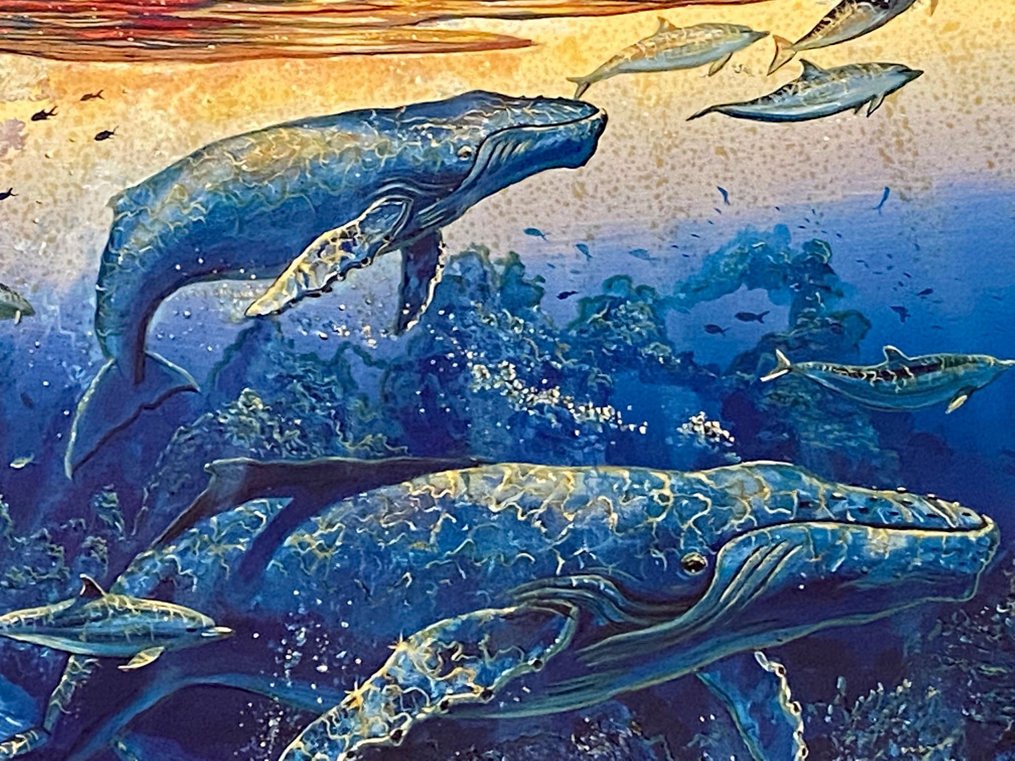 Hanas Secret Magic Robert Lyn Nelson Mixed Media Print Artist Hand Signed and Numbered