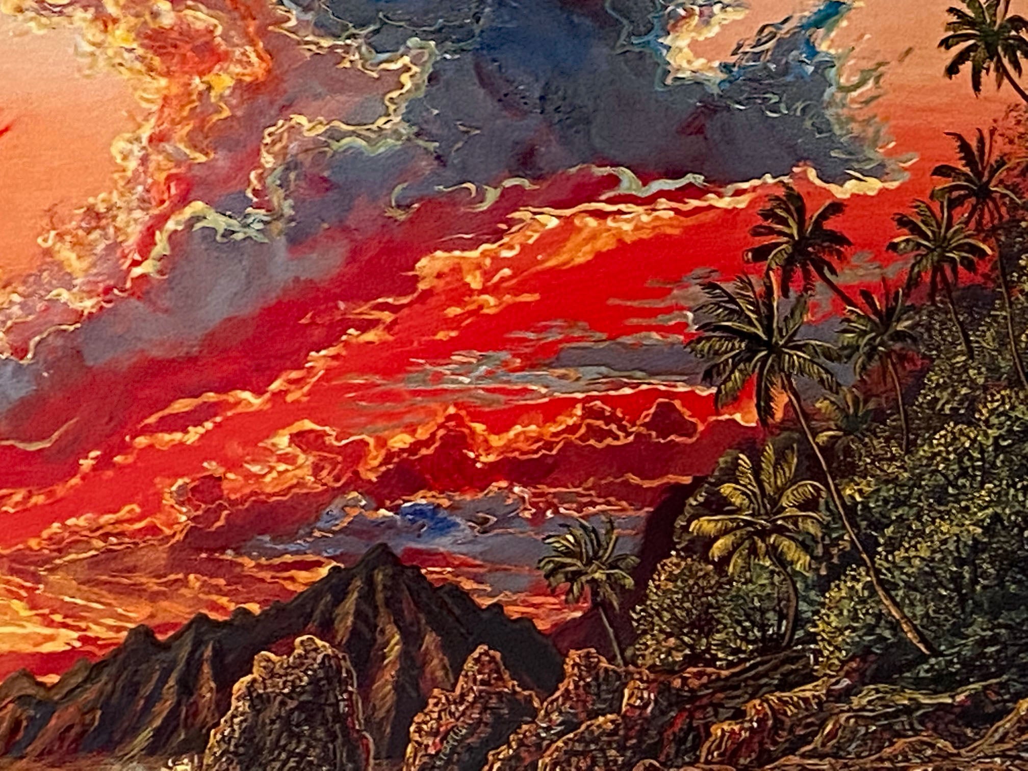 Hanas Secret Magic Robert Lyn Nelson Mixed Media Print Artist Hand Signed and Numbered