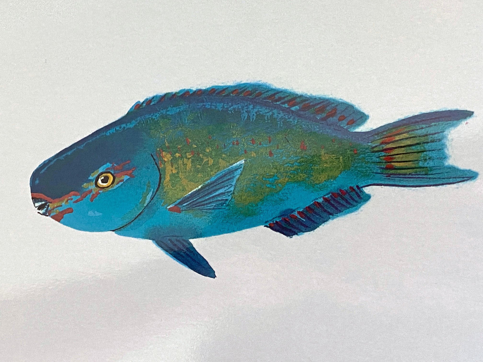 Underwater Paradise Wyland Lithograph Print Artist Hand Signed and Numbered