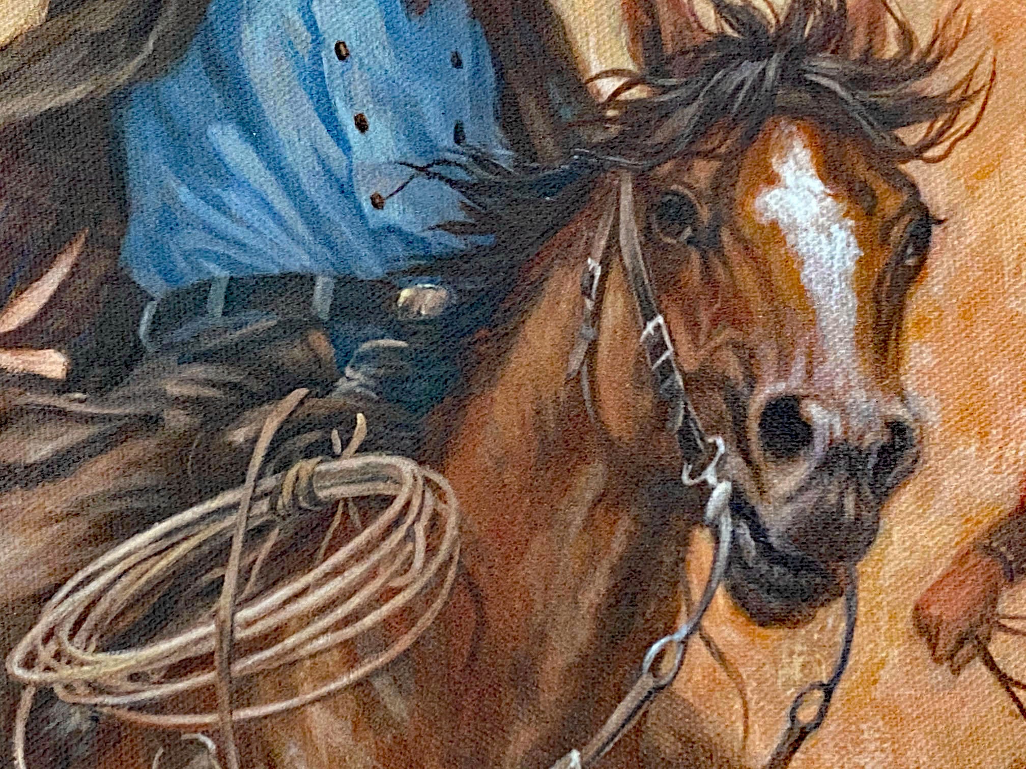 Off To See The Elephant Larry Fanning Artist Proof Canvas Giclée Print Artist Hand Signed and AP Numbered