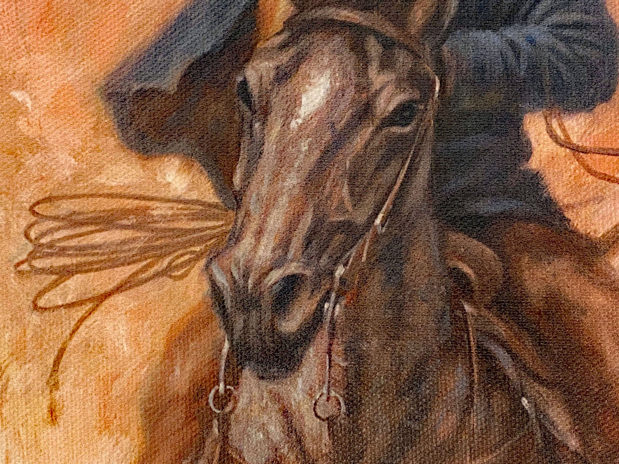 Off To See The Elephant Larry Fanning Artist Proof Canvas Giclée Print Artist Hand Signed and AP Numbered