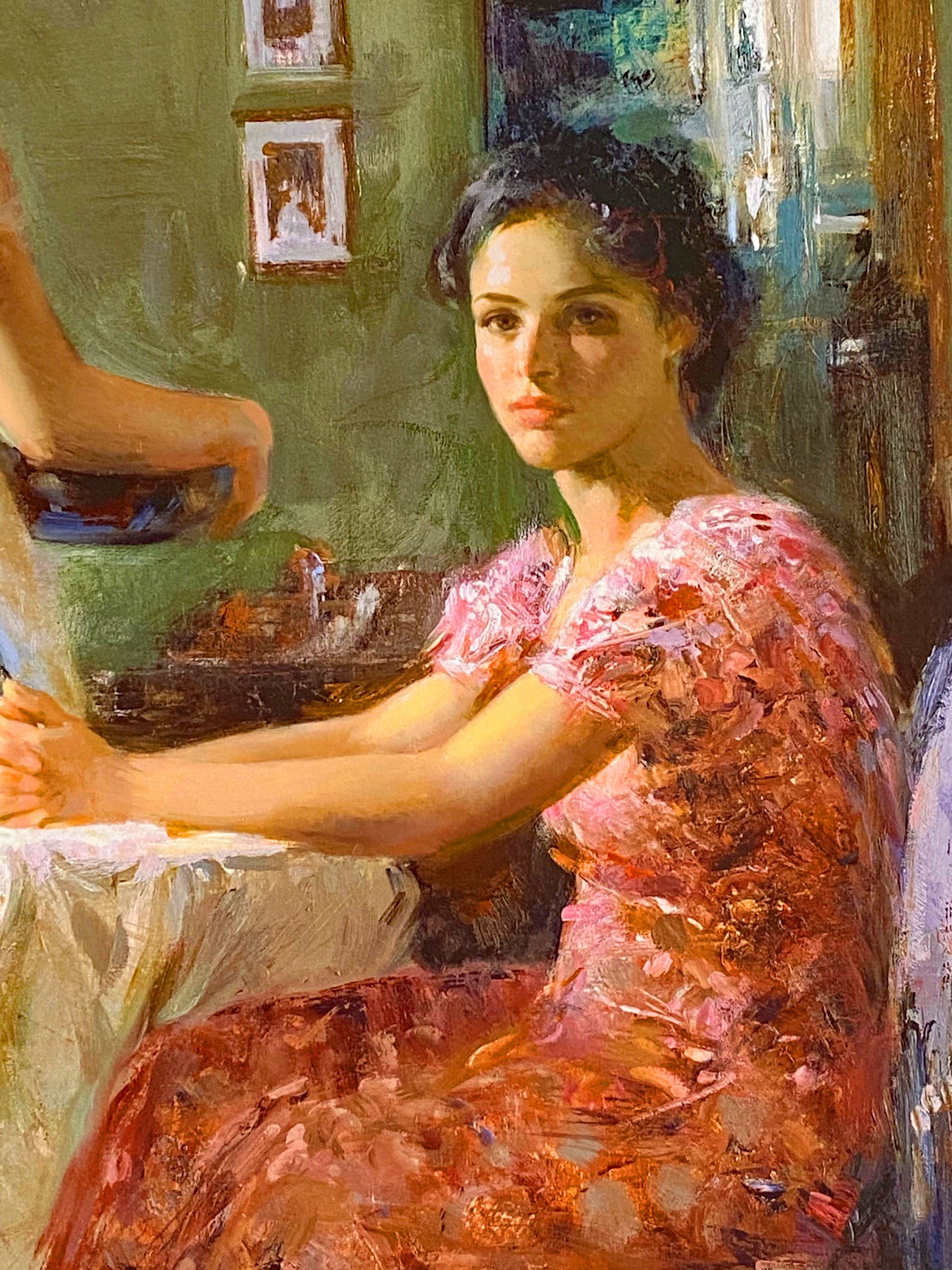 Sharing Moments Pino Daeni Giclée Print Artist Hand Signed and Numbered