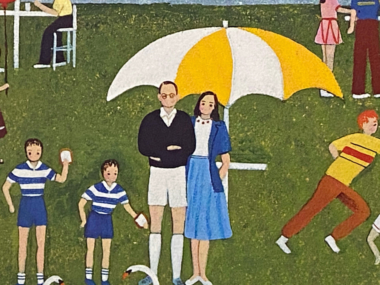 Pond at the Inn Jane Wooster Scott Lithograph Print Artist Hand Signed and Numbered