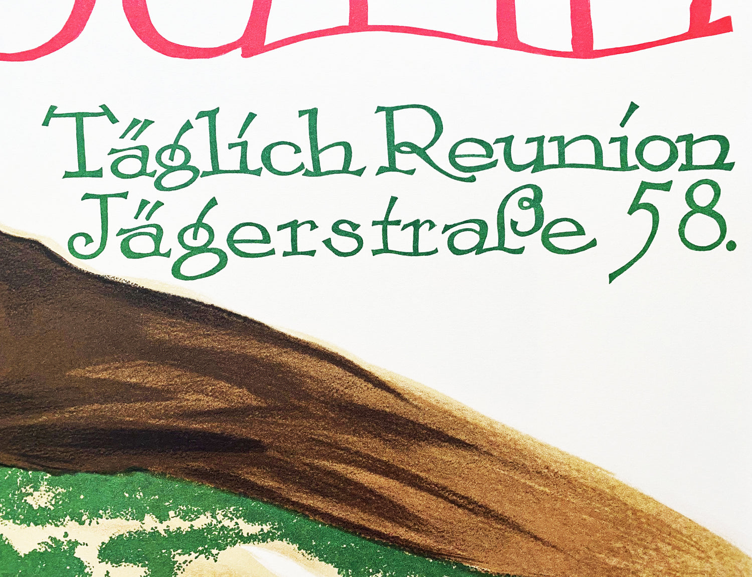 Tabarin RE Society Hand Pulled Lithograph Print Hand Signed and Numbered