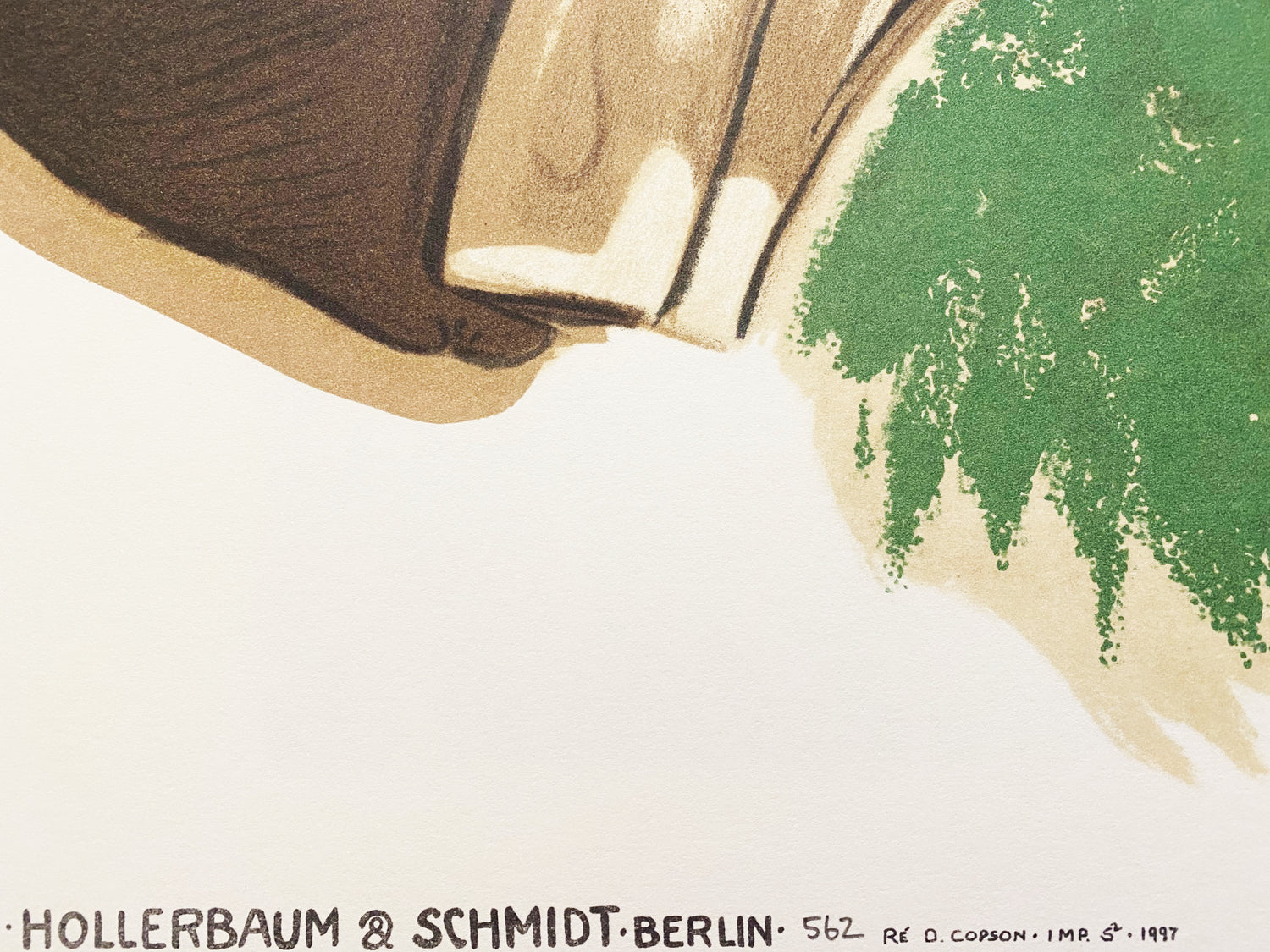 Tabarin RE Society Hand Pulled Lithograph Print Hand Signed and Numbered