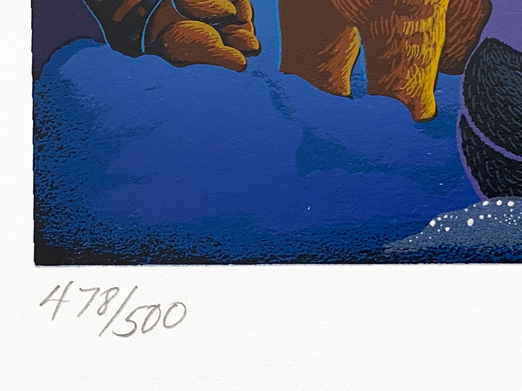 Tribute to Mozart Melanie Taylor Kent Serigraph Print Artist Hand Signed and Numbered