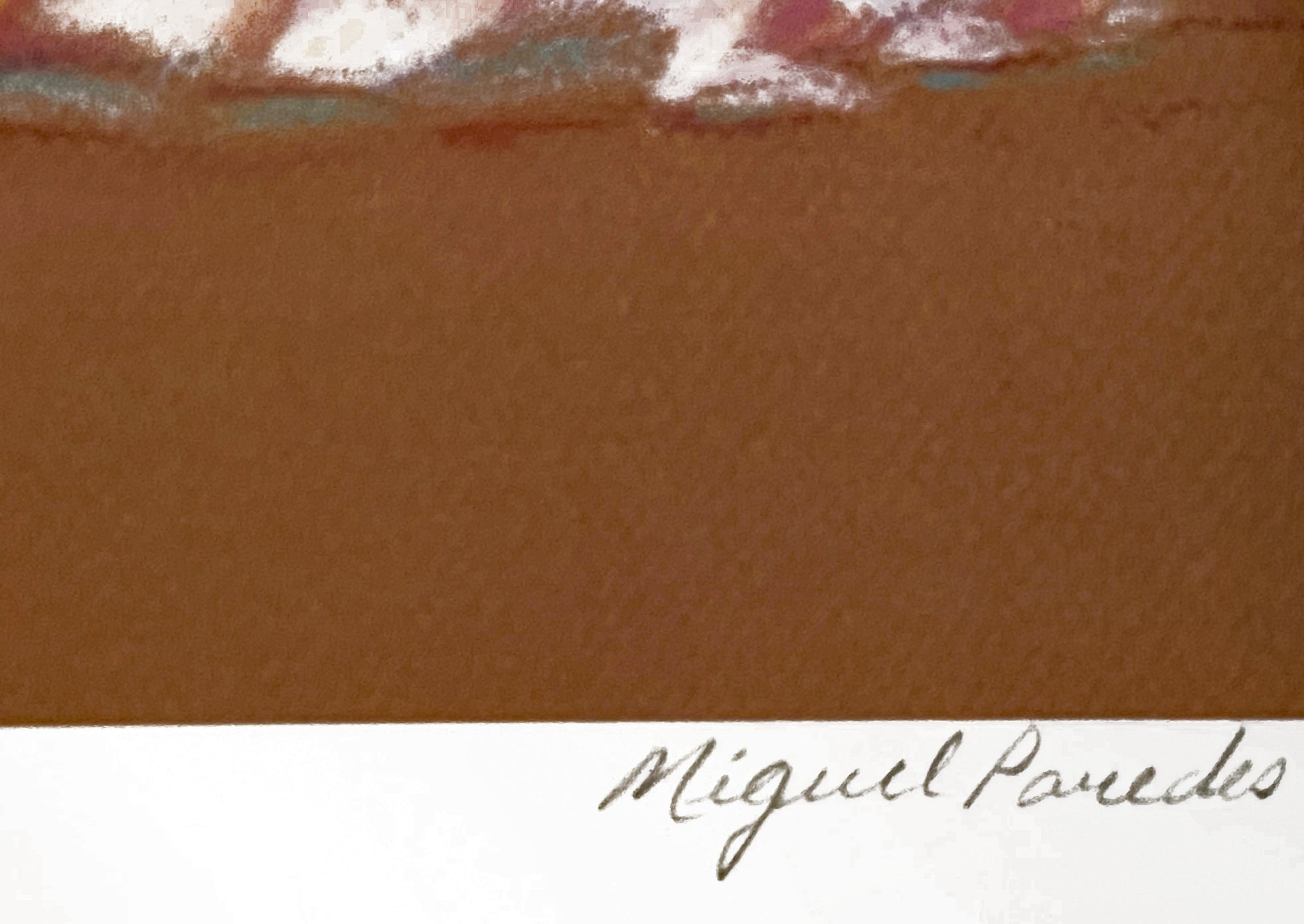 Caress Miguel Paredes Collotype Print Artist Hand Signed and Numbered
