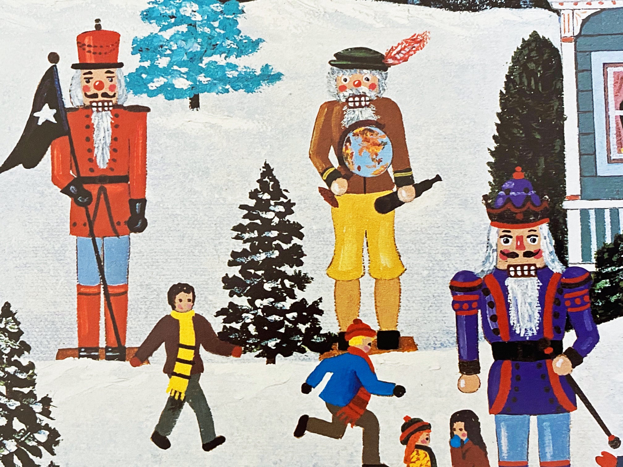 Nutcracker Fantasy Jane Wooster Scott Lithograph Print Artist Hand Signed and Numbered