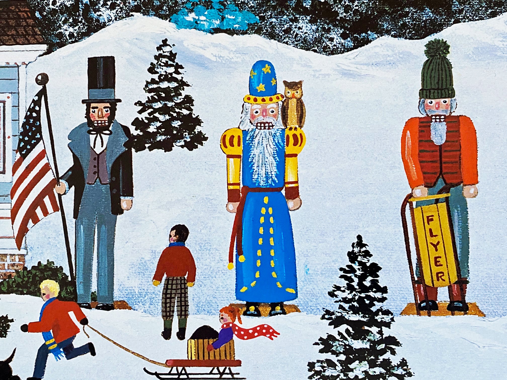 Nutcracker Fantasy Jane Wooster Scott Lithograph Print Artist Hand Signed and Numbered