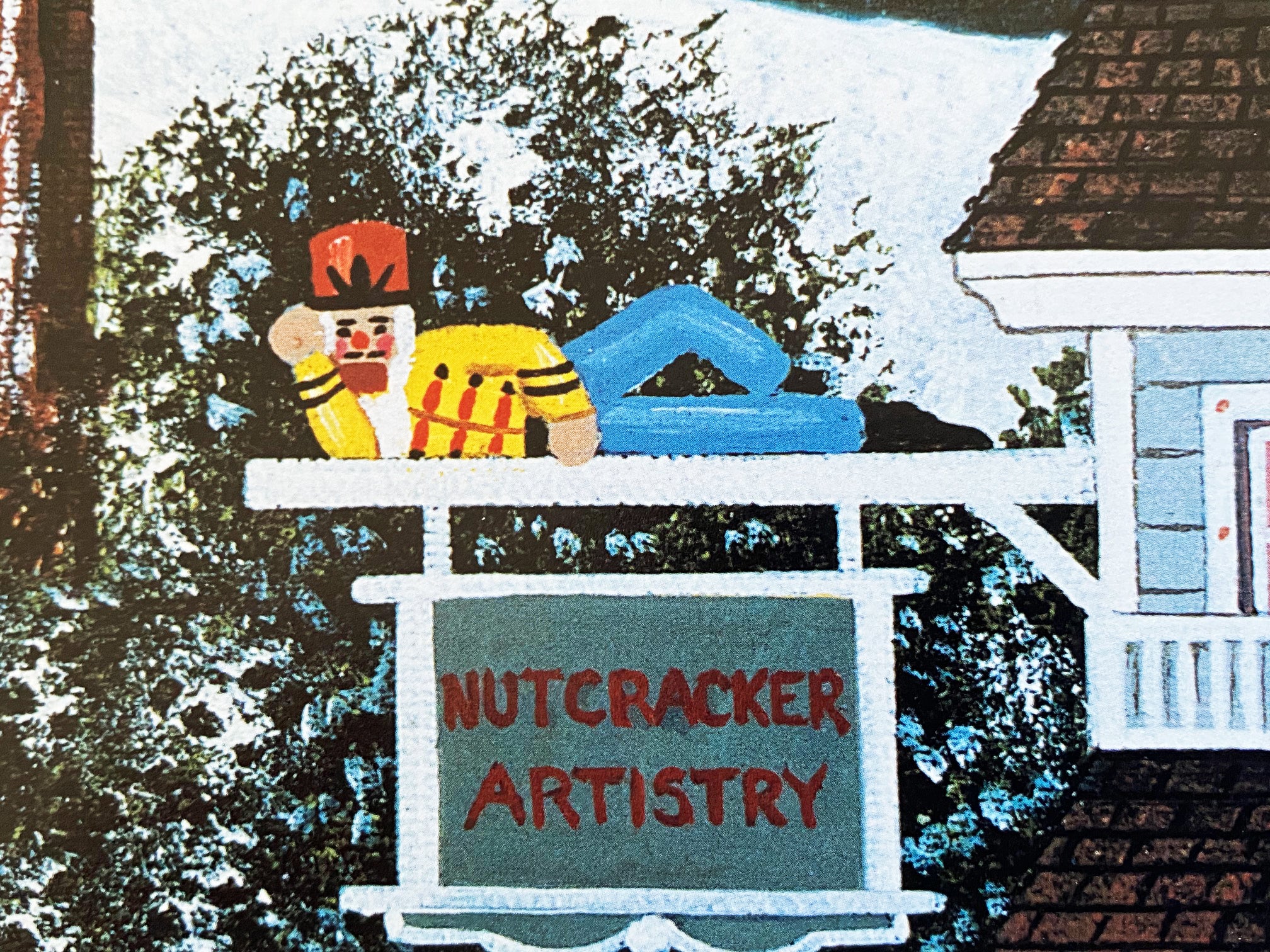 Nutcracker Fantasy Jane Wooster Scott Lithograph Print Artist Hand Signed and Numbered
