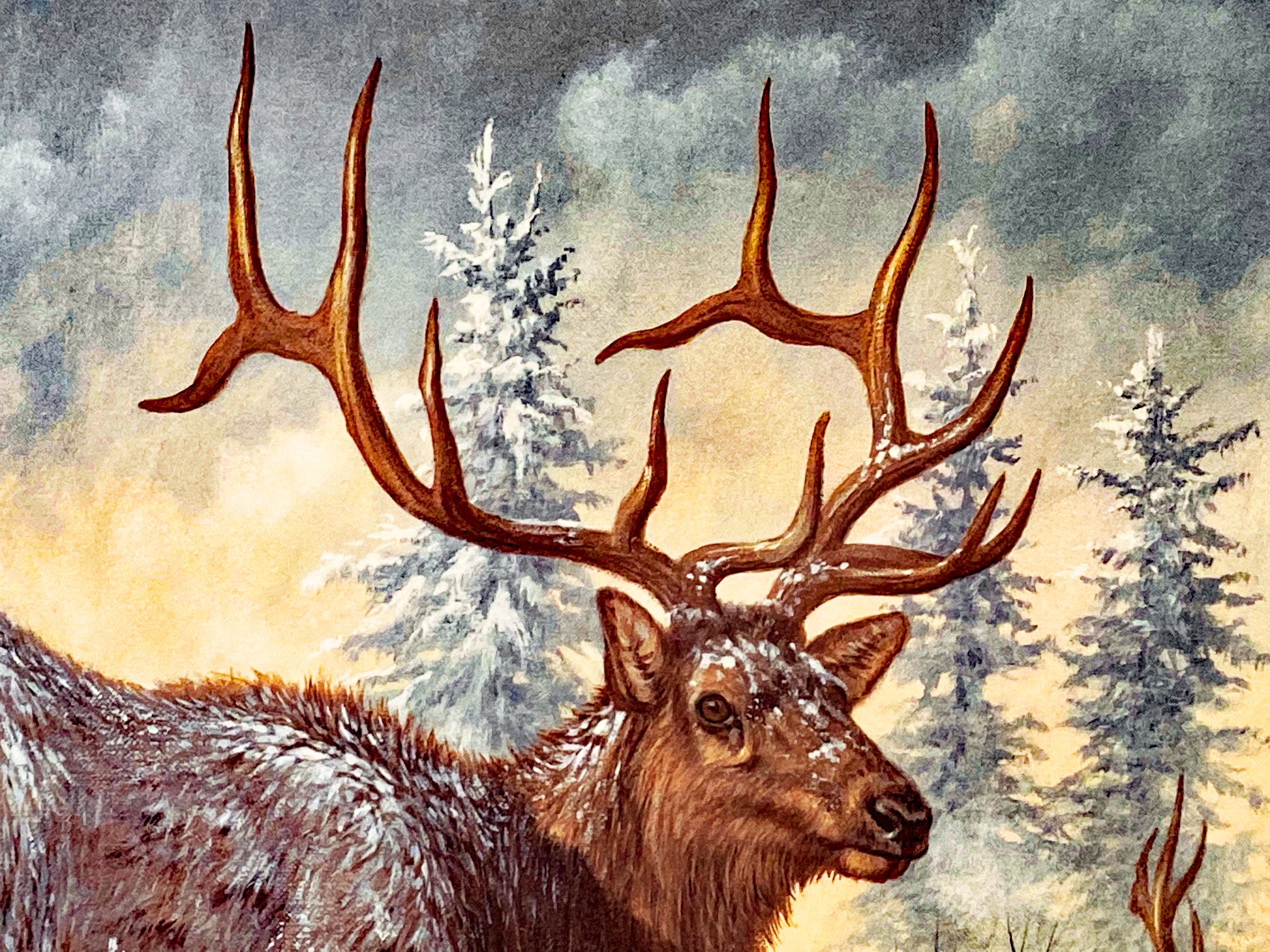 Solstice Rendezvous Larry Fanning Artist Proof Lithograph Print Artist Hand Signed and AP Numbered