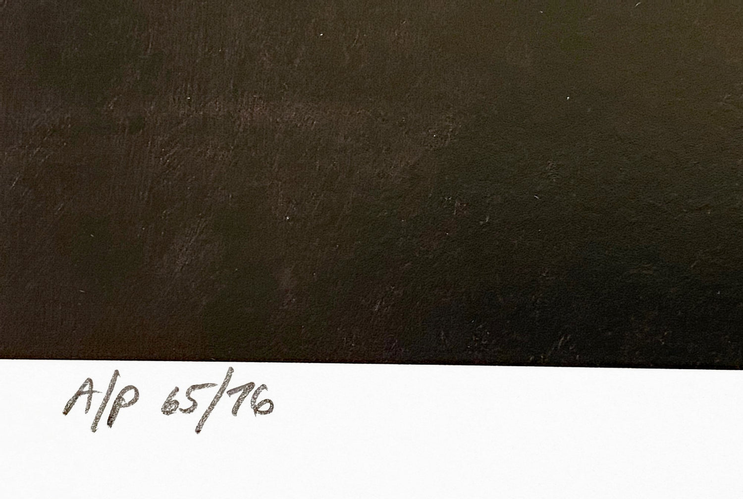 5:00 AM Larry Fanning Artist Proof Lithograph on Paper Artist Hand Signed and AP Numbered