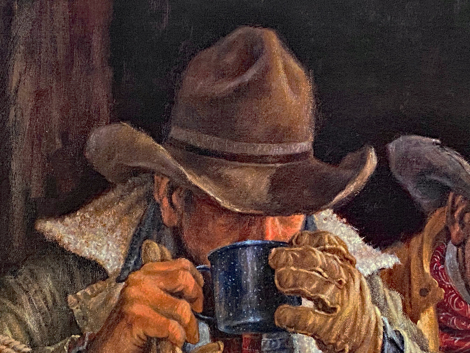 5:00 AM Larry Fanning Lithograph on Paper Artist Hand Signed and Numbered