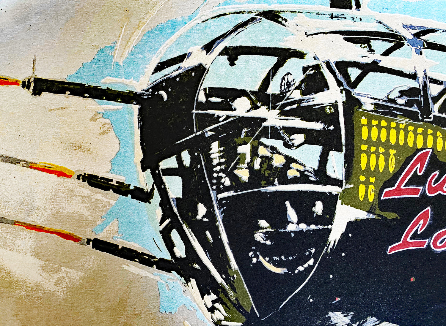 Lucky Lady Michael Bryan Serigraph Print Artist Hand Signed and Numbered