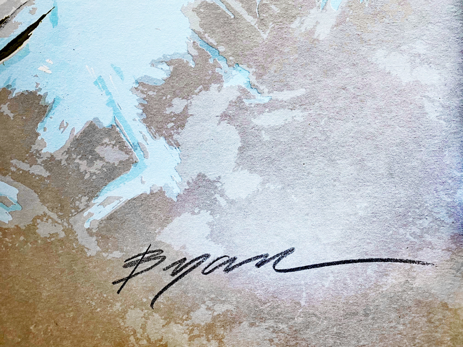 Lucky Lady Michael Bryan Serigraph Print Artist Hand Signed and Numbered