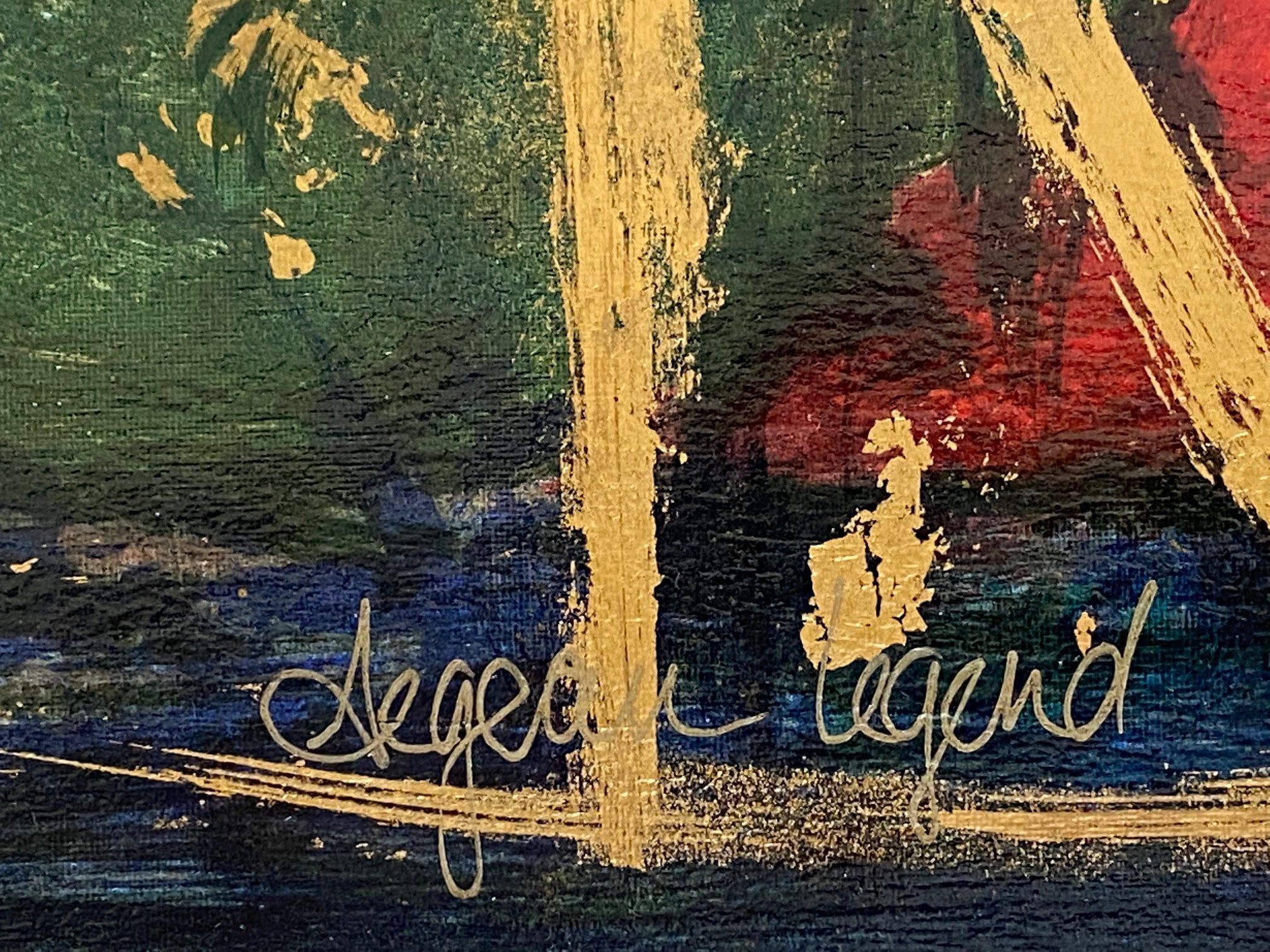 Aegean Legend Janet Treby Artist Proof Serigraph Print Artist Hand Signed and AP Numbered