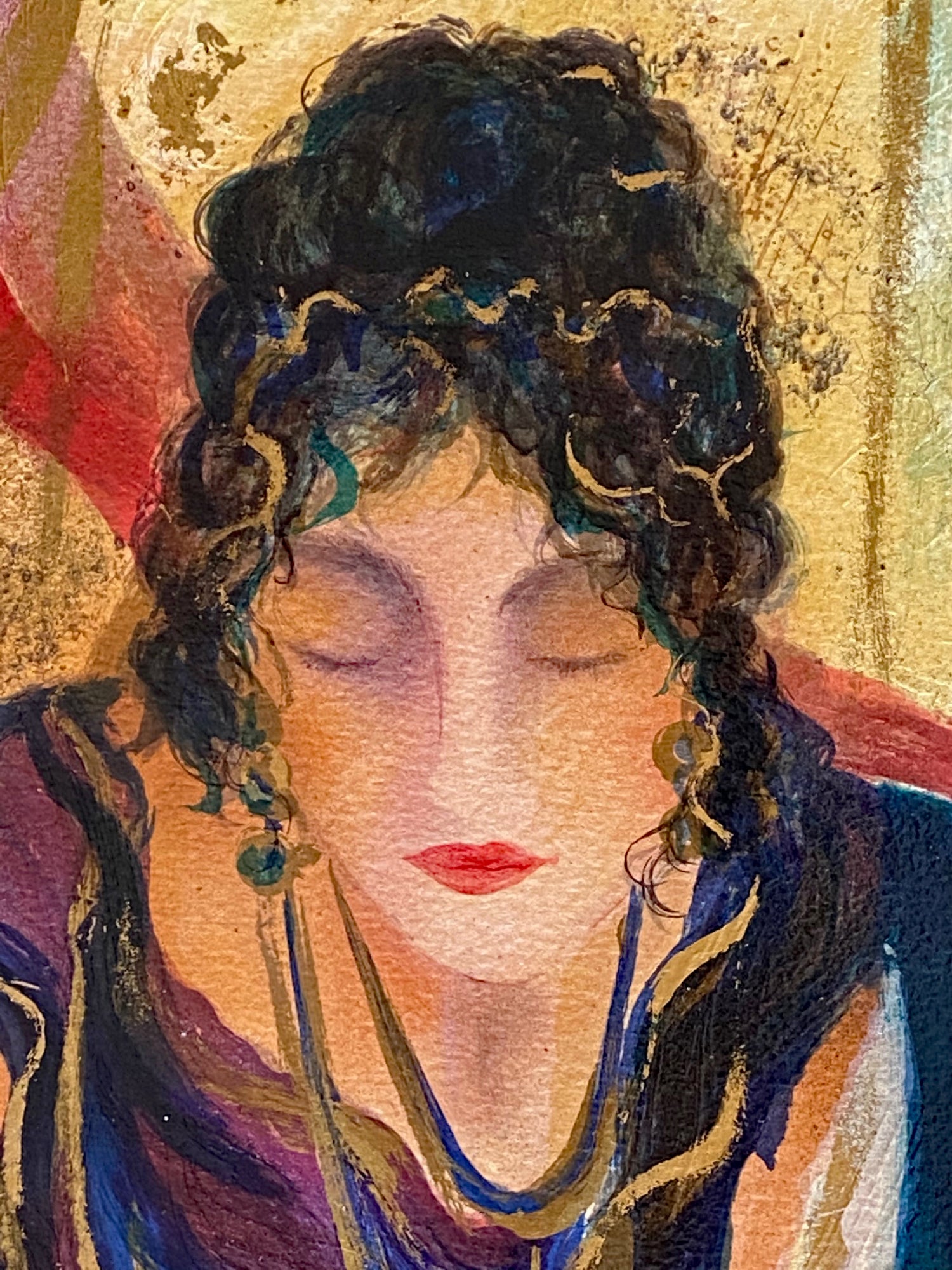 Aegean Legend Janet Treby Artist Proof Serigraph Print Artist Hand Signed and AP Numbered