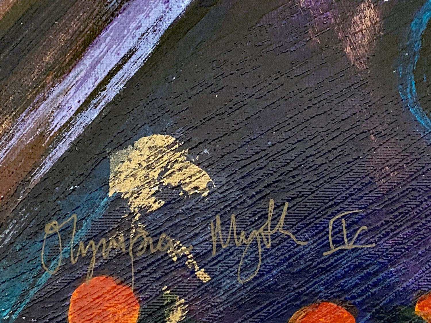 Olympian Myth IV Janet Treby Serigraph Print Artist Hand Signed and Numbered